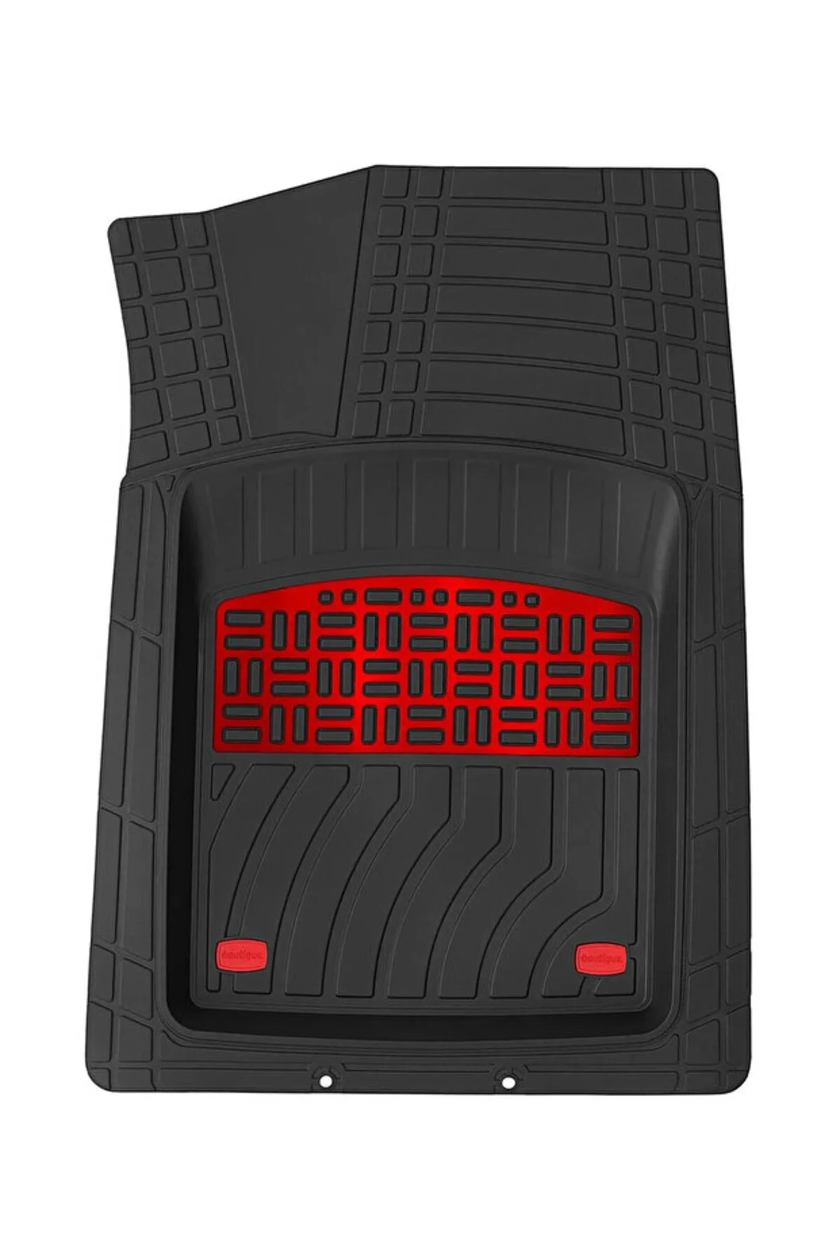 Volvo S60 2016 Uyumlu 4 Cm Derin Havuzlu 3D Universal Oto Paspas Siyah-Kırmızı Volvo S60 2016 Uyumlu 4 Cm Derin Havuzlu 3D Universal Oto Paspas Siyah-Kırmızı