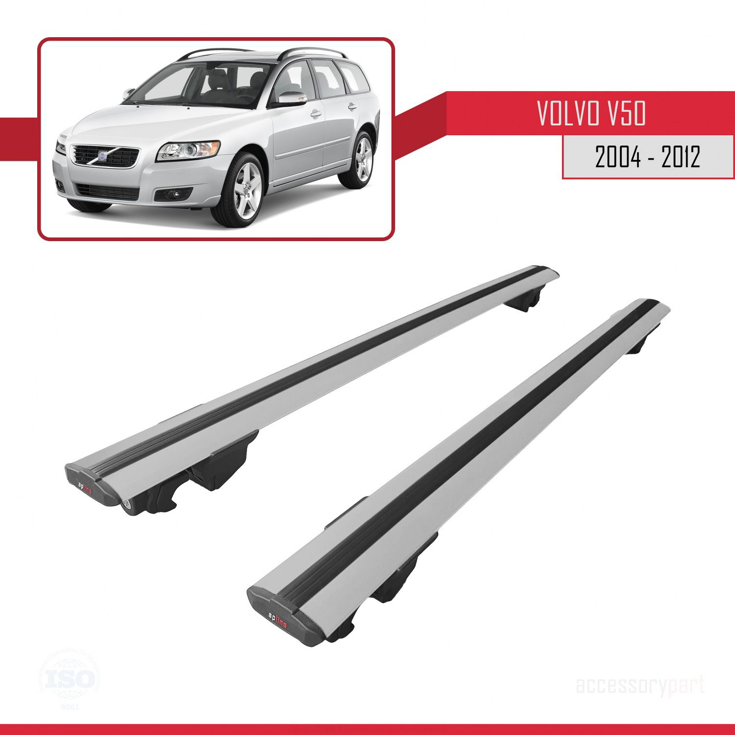 Volvo V50 ESTATE 2004-2012 Arası ile uyumlu HOOK Model Anahtar Ki