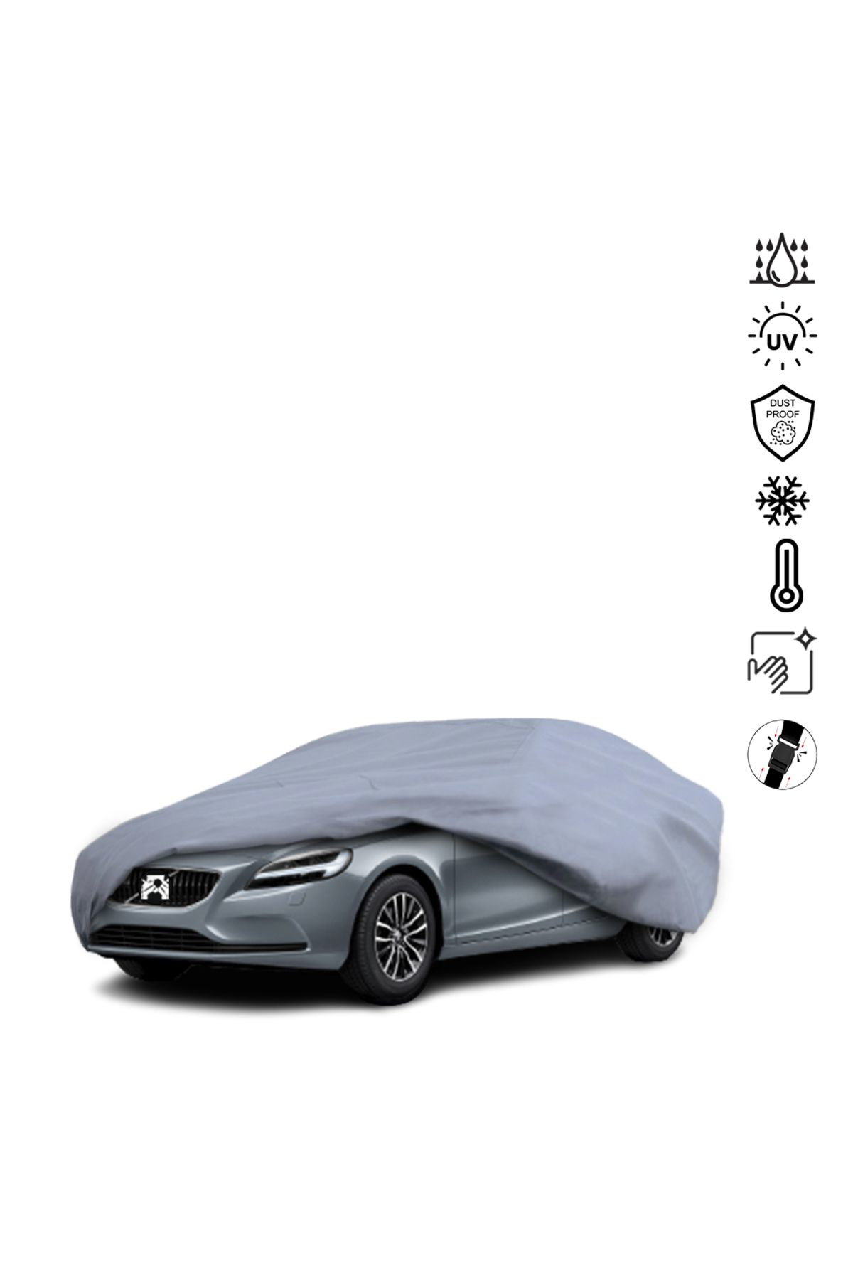 Volvo V90 Araba Brandası Miflonlu Su Geçirmez Araba Brandası Uv K