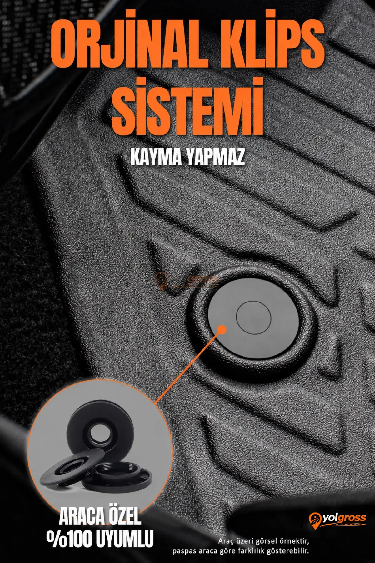 Volvo XC40 3D Pro Havuzlu Paspas 2018 Üzeri A+ Kalite