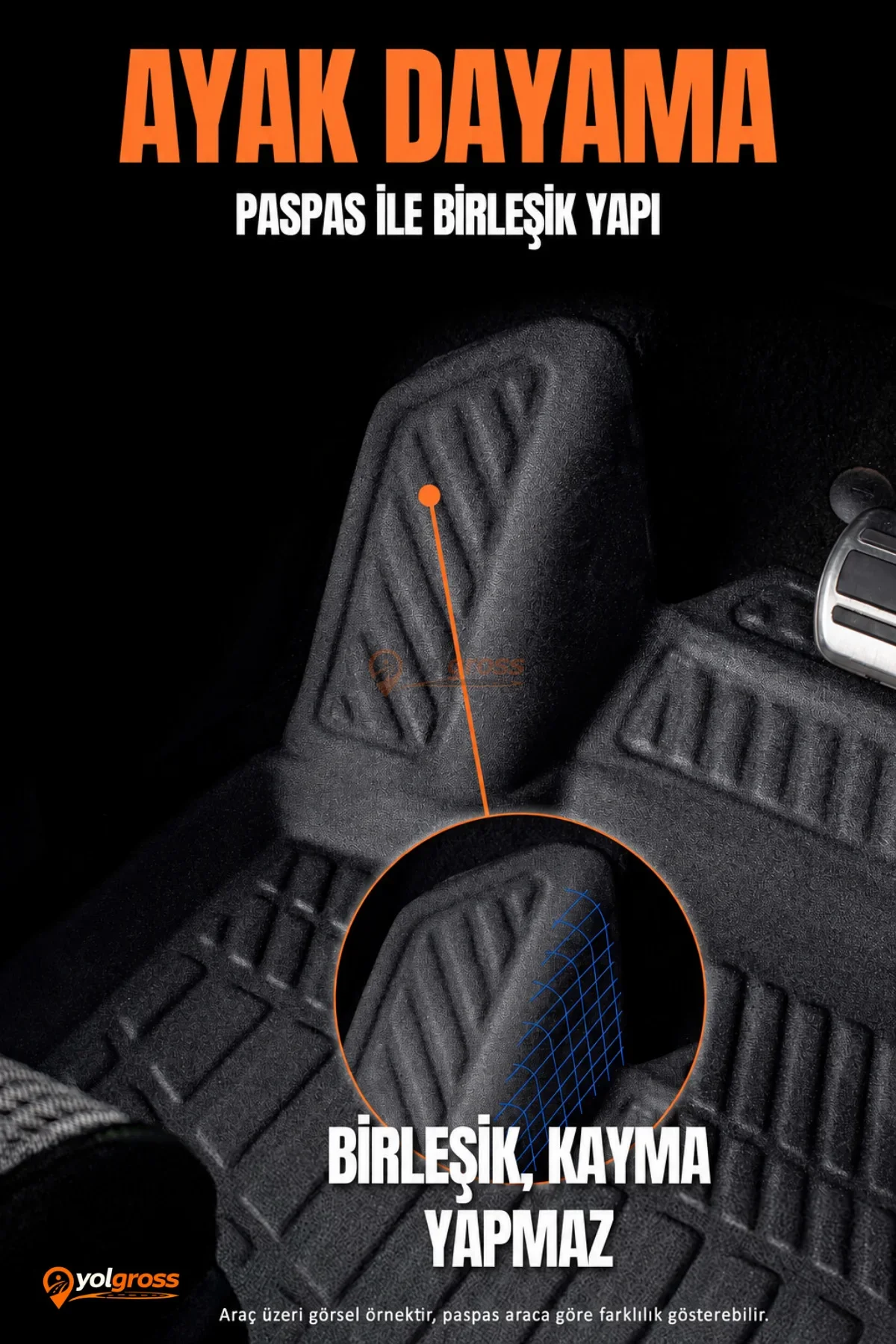 Volvo XC60 3D Pro Havuzlu Paspas 2017 Üzeri A+ Kalite Volvo XC60 3D Pro Havuzlu Paspas 2017 Üzeri A+ Kalite