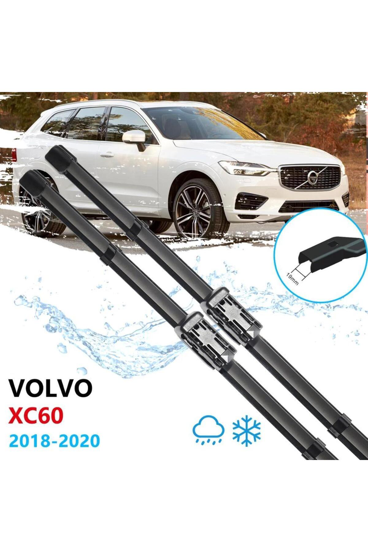 Fesan Volvo Xc60 Ön Cam Muz Silecek Takımı 2018--2020