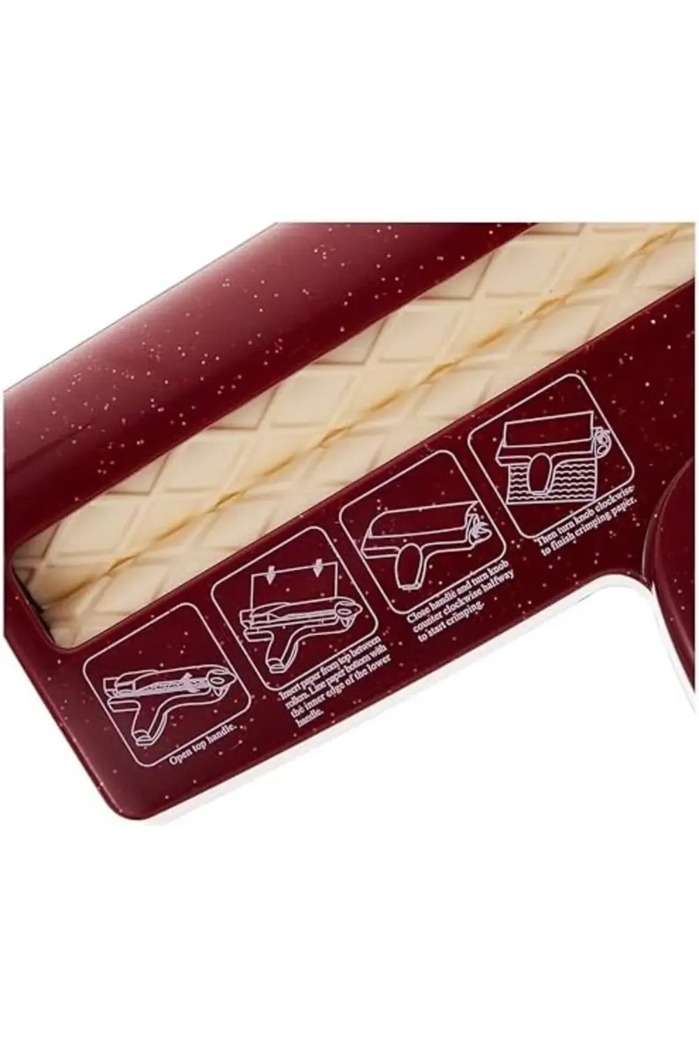 von Amerika 8–1/2 Zoll corru-gator Papier-Crimper, Diamant 117822