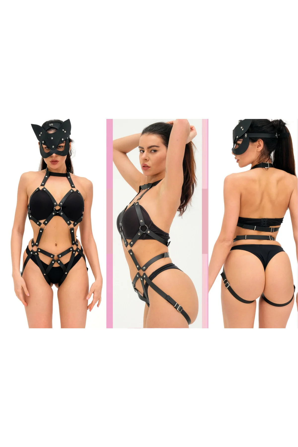 VONDA FANTEZİ DERİ &METAL SÜTYEN AKSESUAR