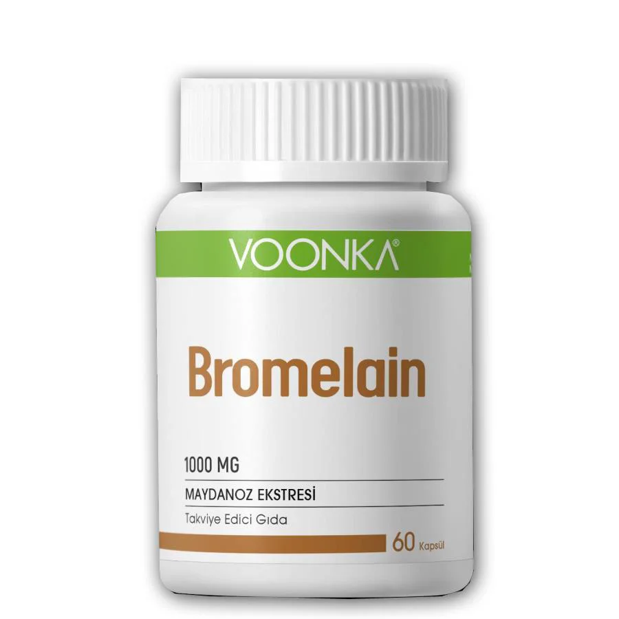 Voonka Bromelain 60 Kapsül Voonka Bromelain 60 Kapsül
