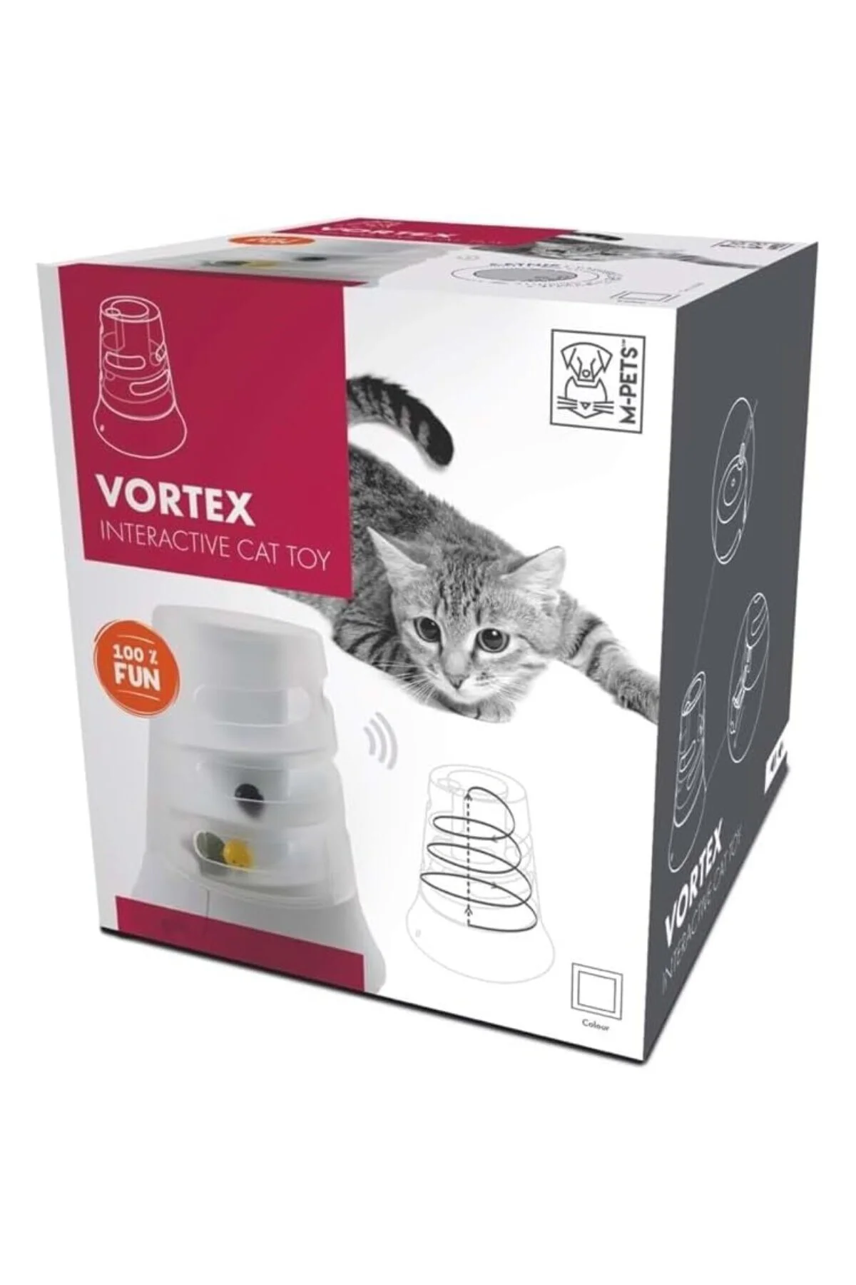 VORTEX ELECTRONİC KEDİ OYUNCAĞI WHİTE