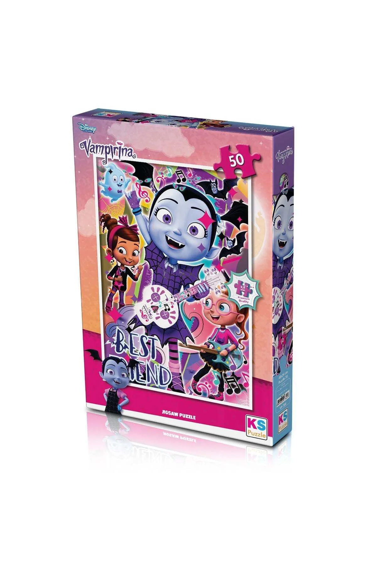 Vp709 Vampirina 50 Parça Çocuk Puzzle-Ks Puzzle