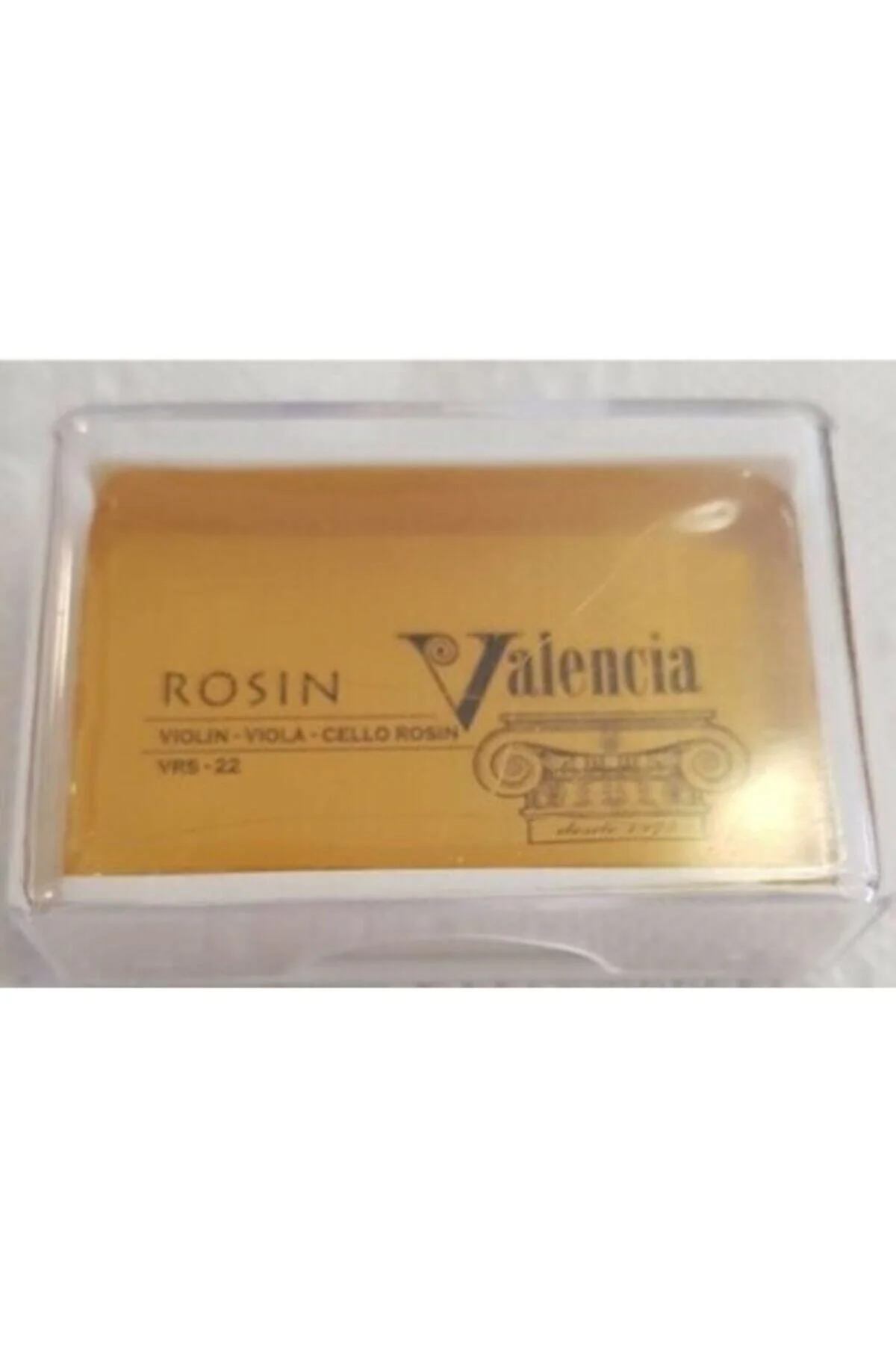 VRS22 REÇİNE ROSIN DİKDÖRTGEN KÜÇÜK VALENCIA, VRS22, Standart Reçine, Boy: 46 x 26 x 8 mm (