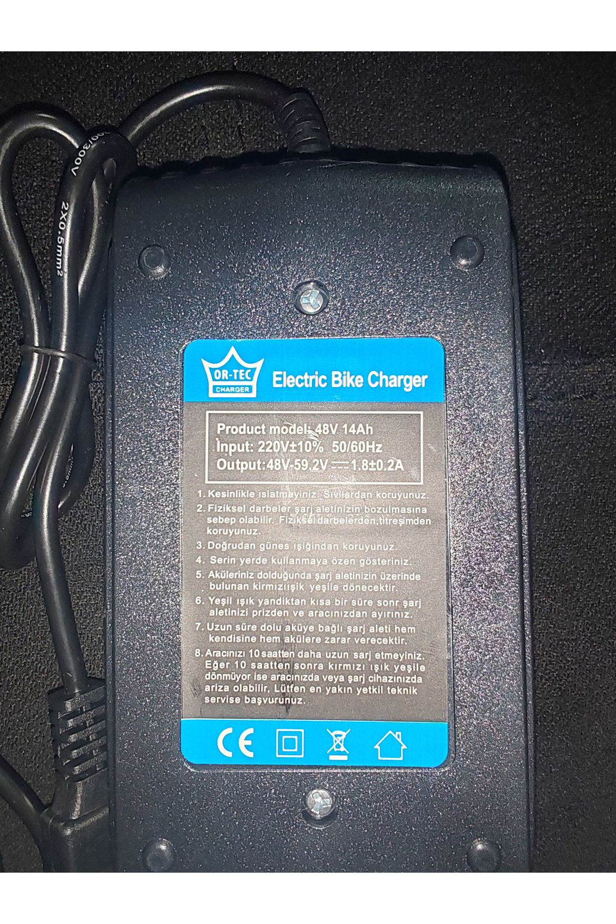 Volta Vsm Şarj Aleti Cihazi 48V 14Ah 4 Akülü Tüm Modelere Uyum Sağlar O