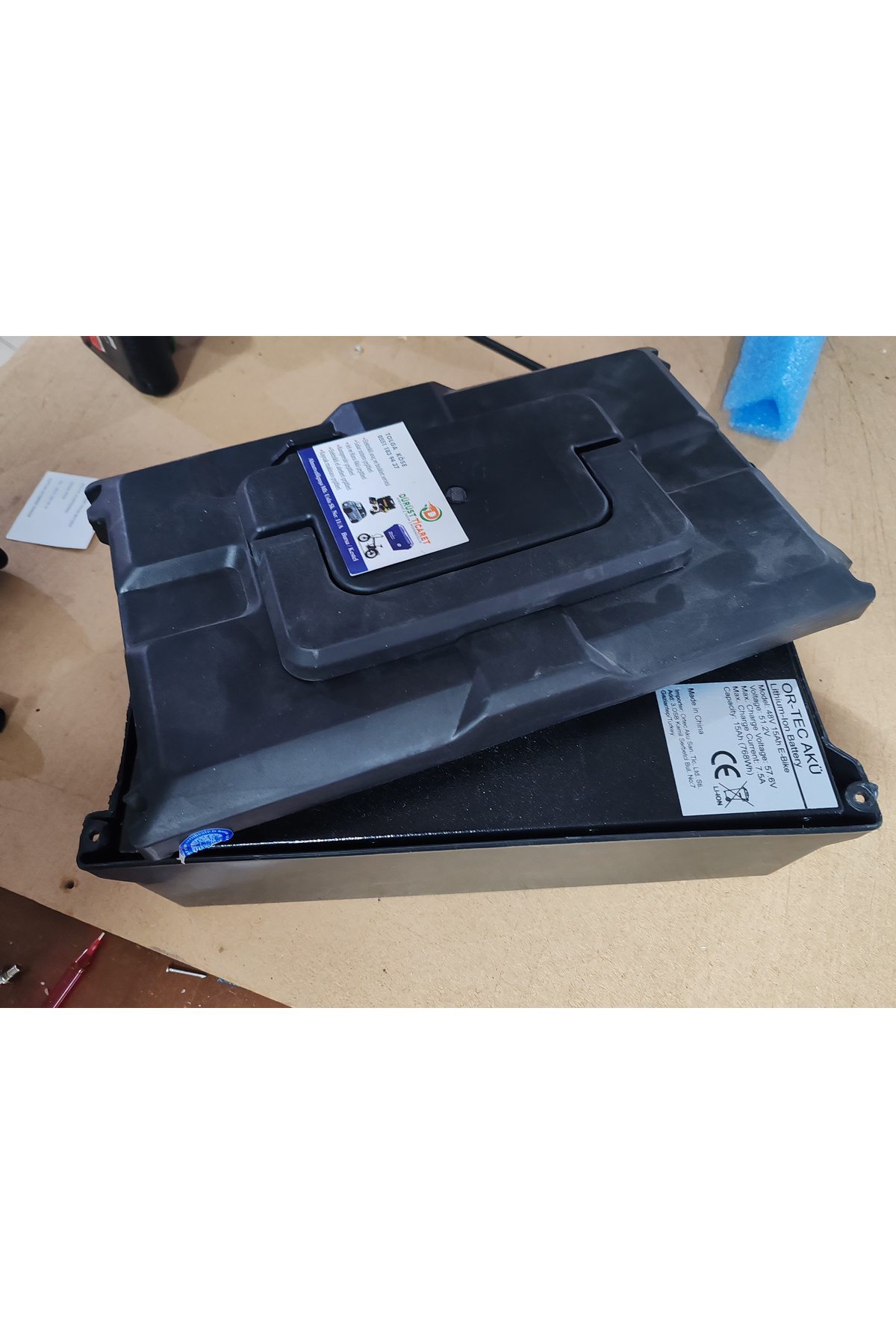 Volta Vsm Uyumlu Lityum 15 Amper Batarya Çantalı Kullanıma Hazır 2 Yıl