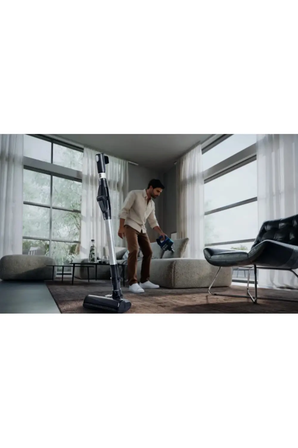 VSM120XXL Dikey Şarjlı Süpürge