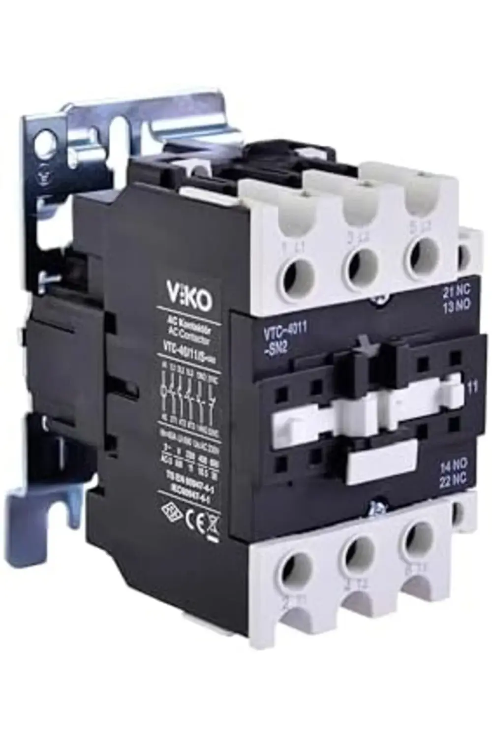 Vtc-40/11/S 40a 1no+1nc Kontaktör 40a 230v Bobin 1185222