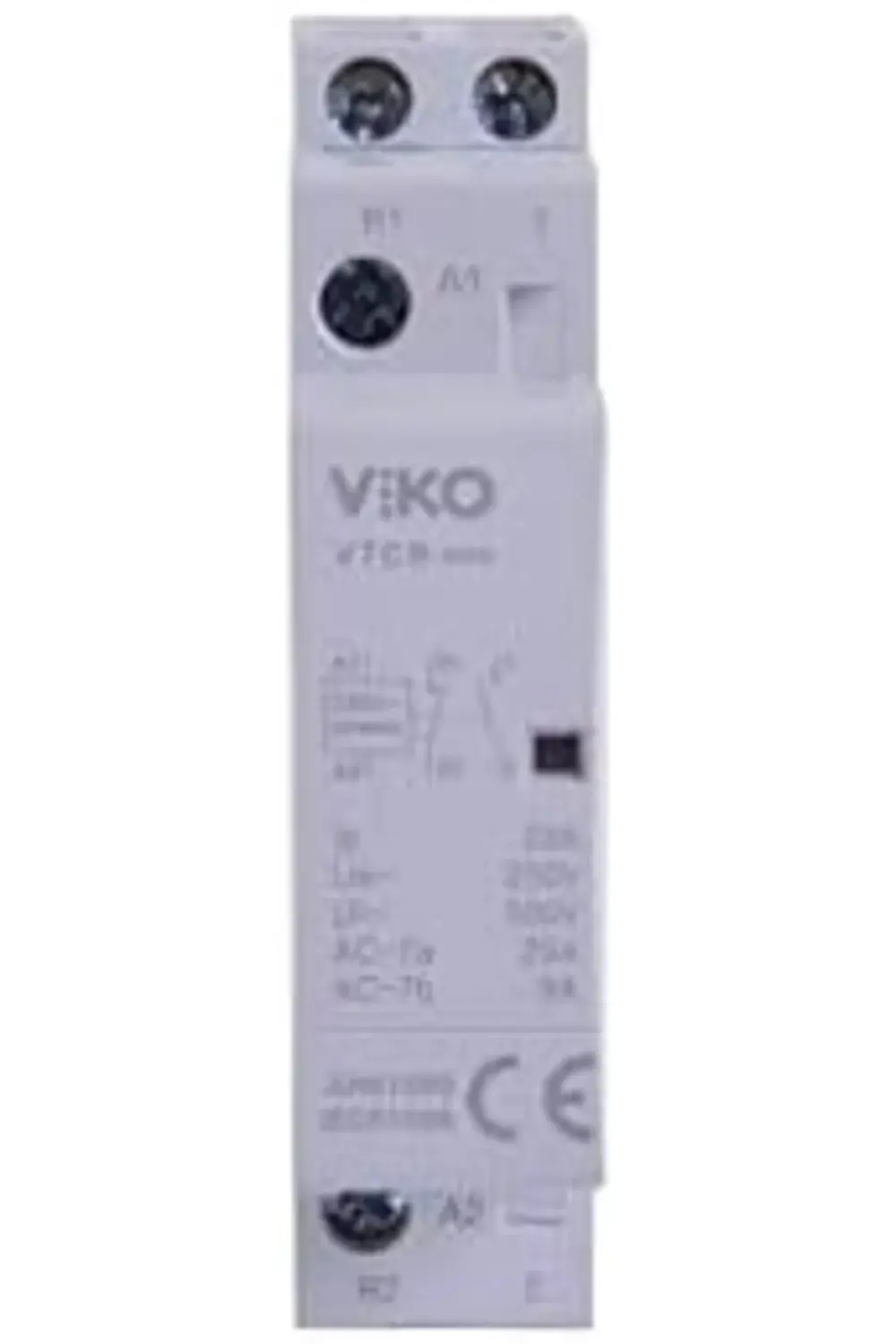 VTCR-25/11 Sessiz Kontaktör 25A 1no+1nc 1185222