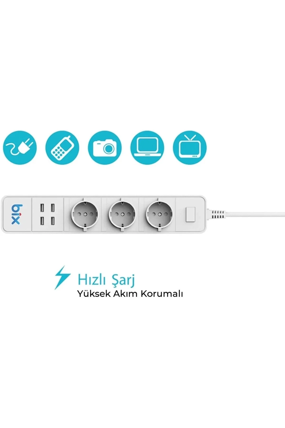 Vtn Bp-01 Wifi Yüksek Akım Korumalı Hızlı Şarj Özellikli Akıllı P