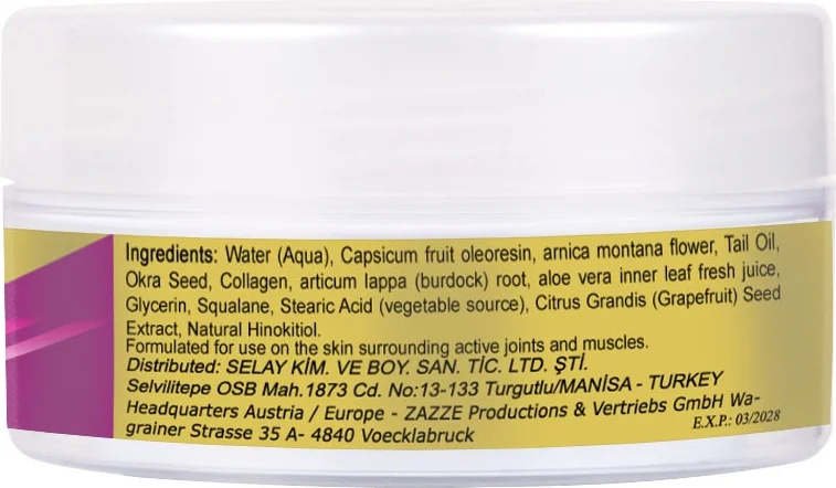 Vücut Ağrı Yönetimi Masaj Kremi 50 ml x 2 Adet - Hızlı Etkili Rahatlama Fiyatı, Yorumları ve Özellikleri