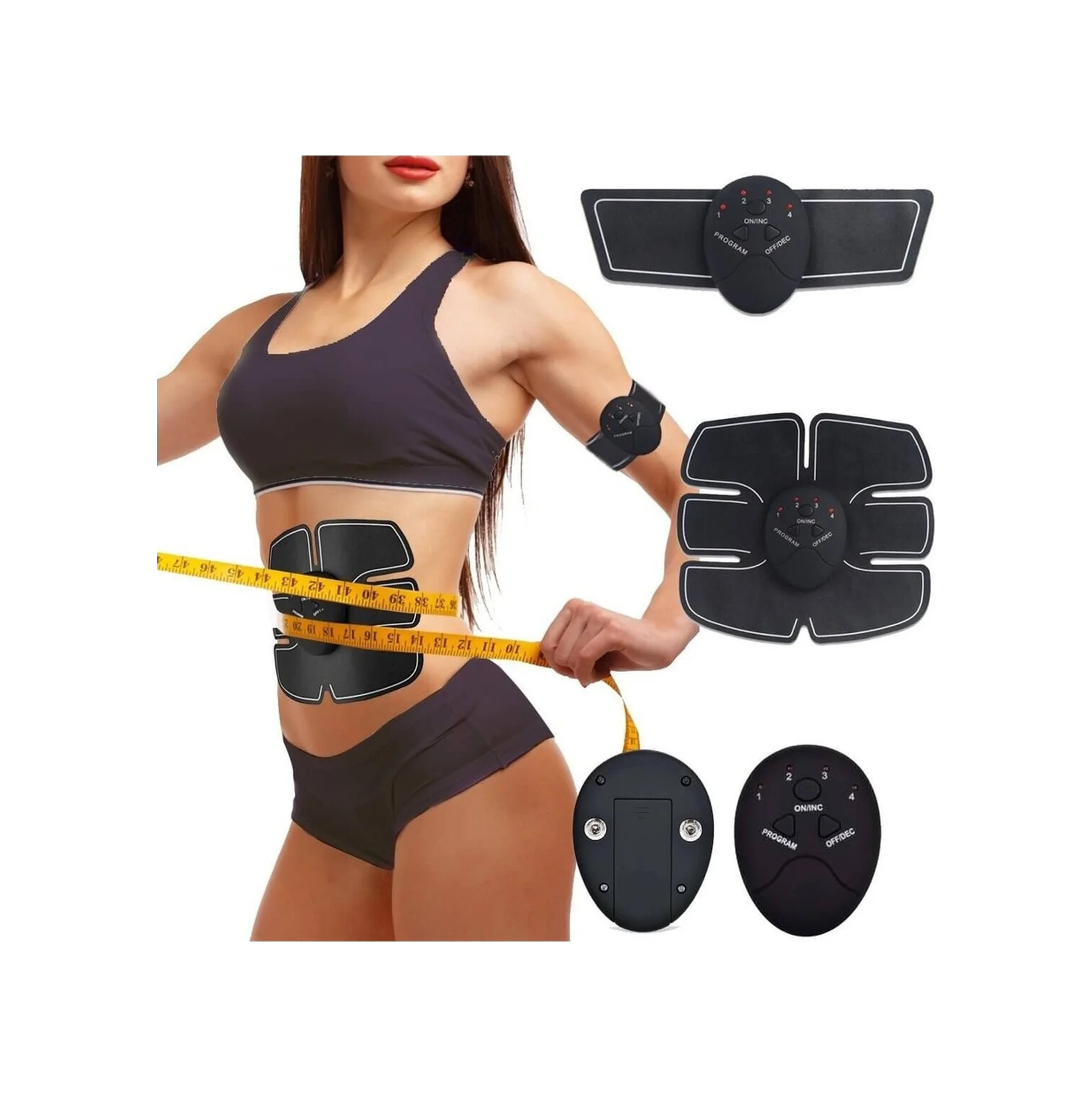 Vücut Geliştirici Elektronik Kemer Gym Masaj Aleti Spor Aleti