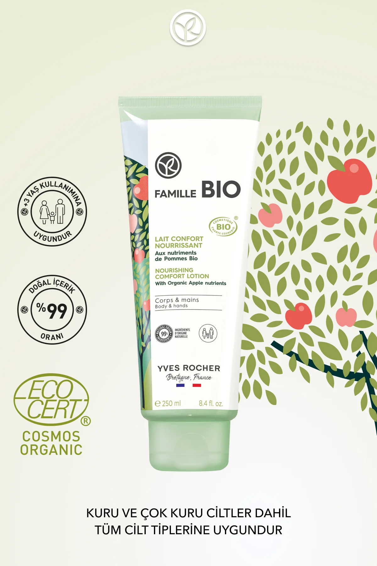 Vücut Losyonu - Besleyici / Famille Bio-250 ml-90791