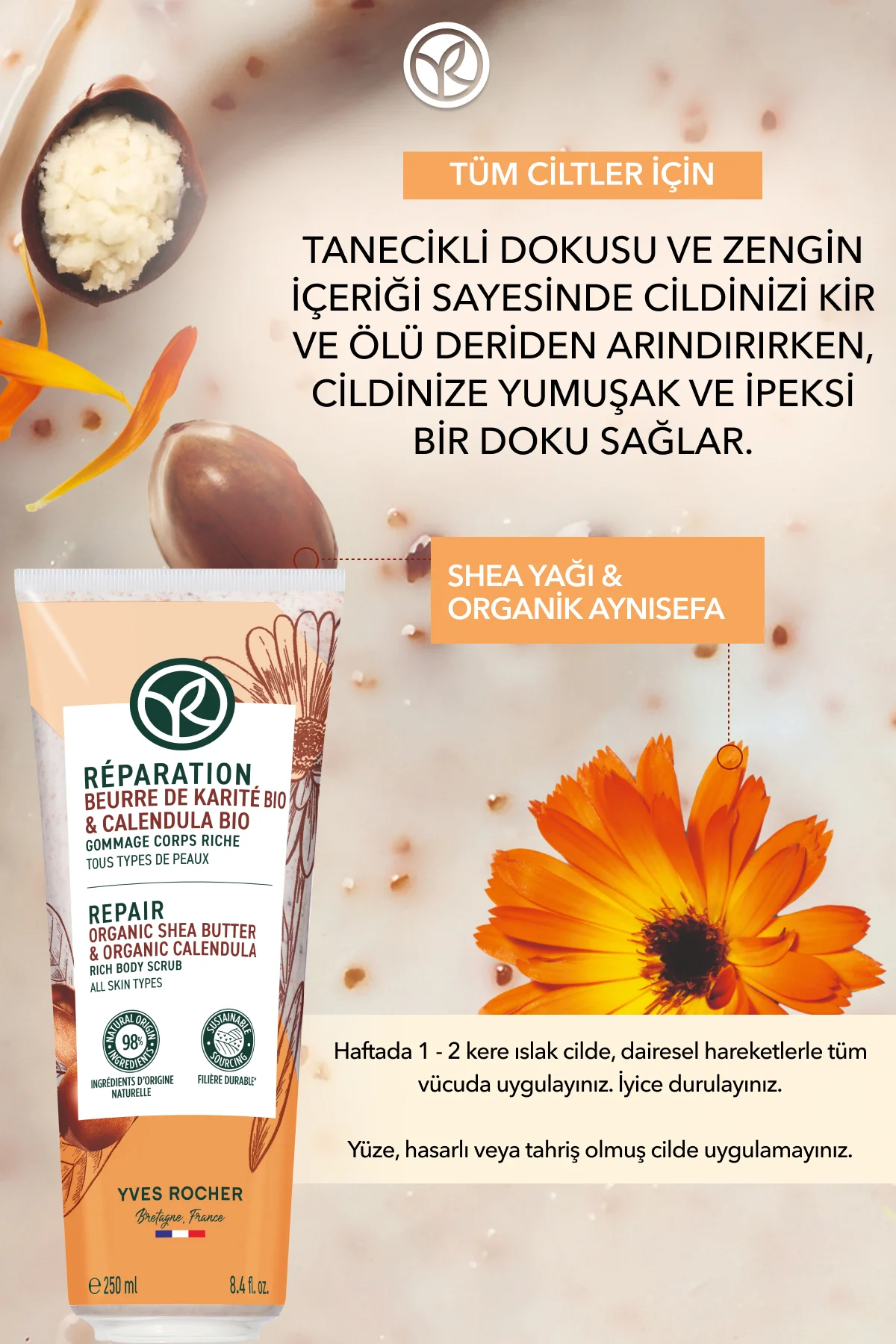 Vücut Peelingi - Arındırıcı ve Yumuşatıcı / Reparation