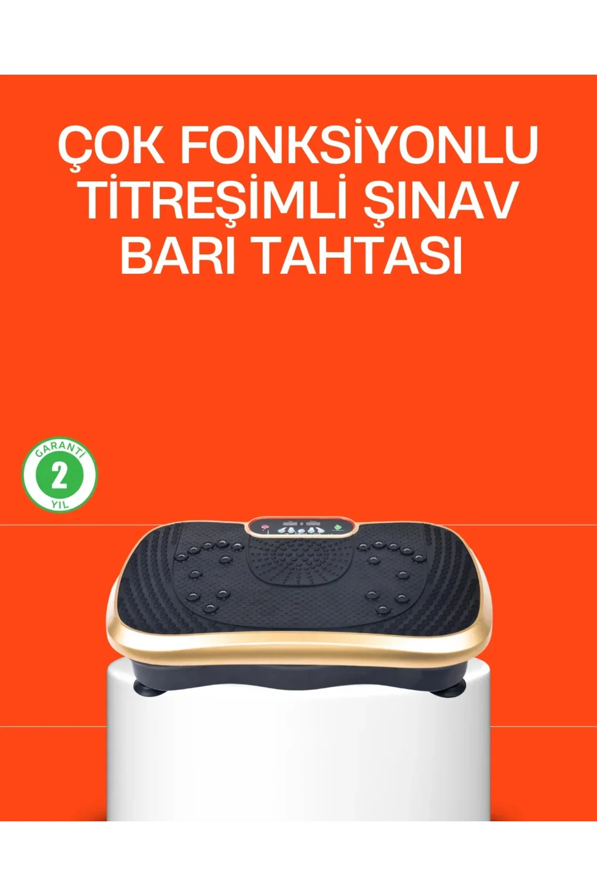 Vücut Şekillendirmeye Yardımcı Titreşimli Spor Platformu