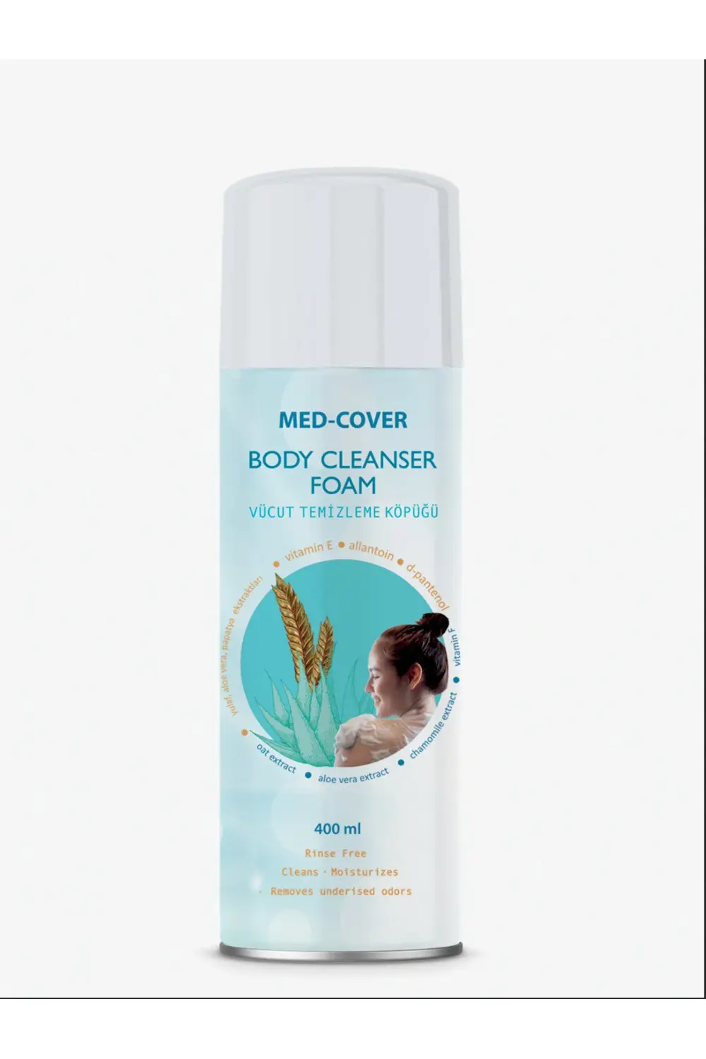 Vücut Temizleme Köpüğü Aerosol 400 ml Vücut Temizleme Köpüğü Aerosol 400 ml