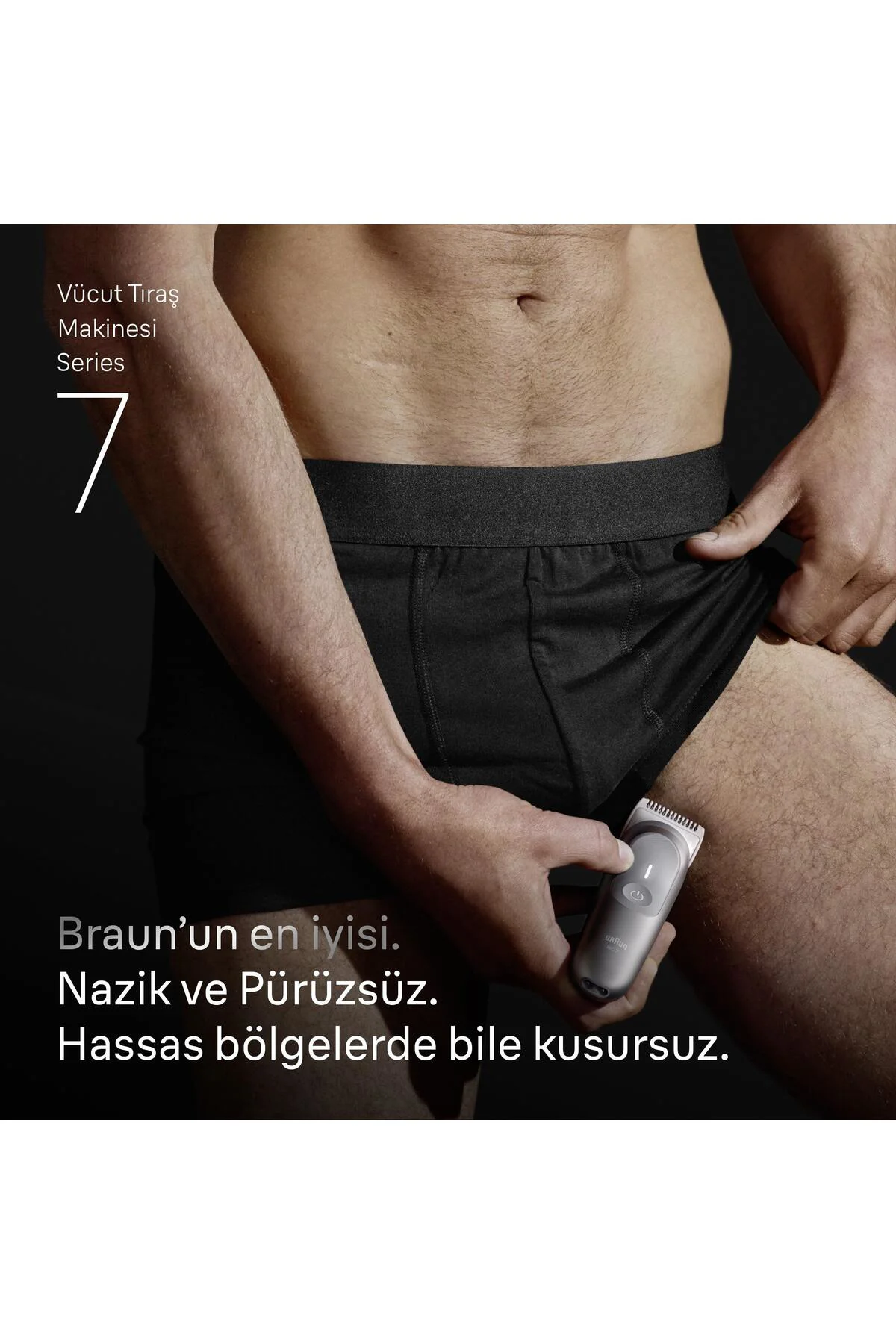 Vücut Tıraş Makinesi Series 7, +6 Aksesuar, Kompakt, SmartLight, BG7550