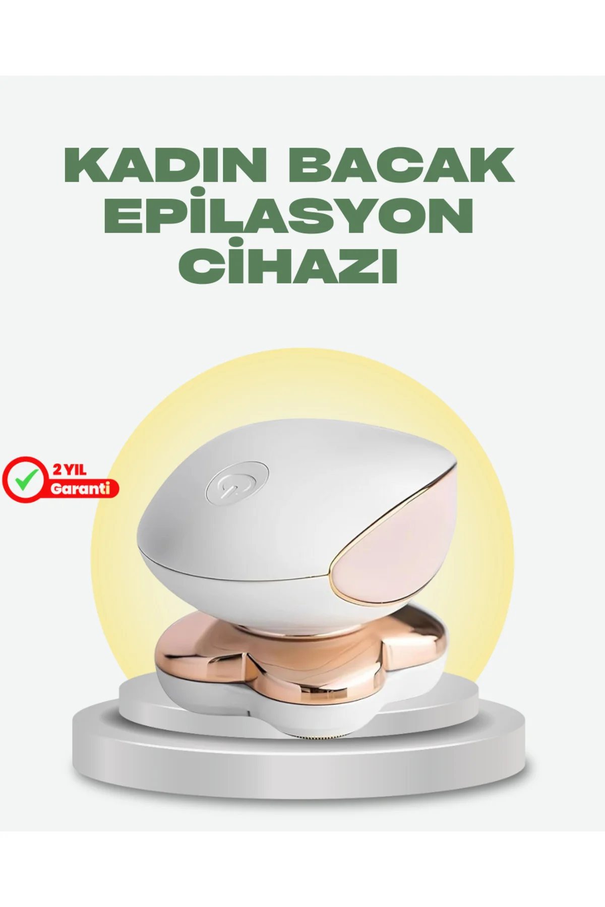 Vücut Tüy Temizleme Cihazı Ağrısız Tıraş Dört Kesici Başlık