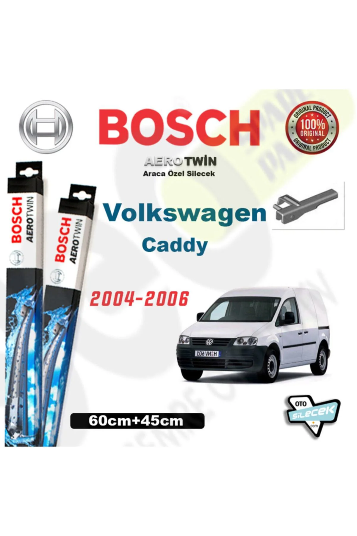 Vw Caddy Silecek Takımı 2004-2006 Vw Caddy Silecek Takımı 2004-2006