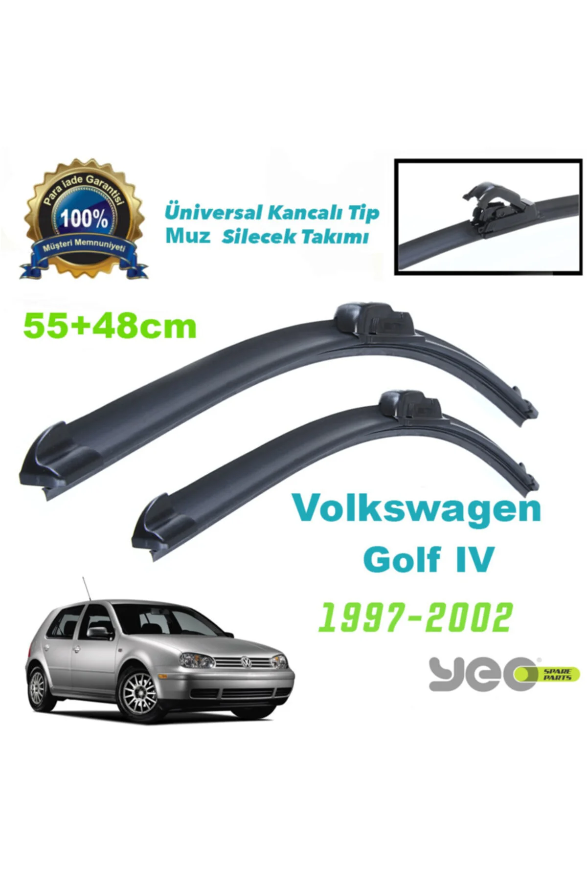 Vw Golf 4 Aeroflex Muz Silecek Takımı