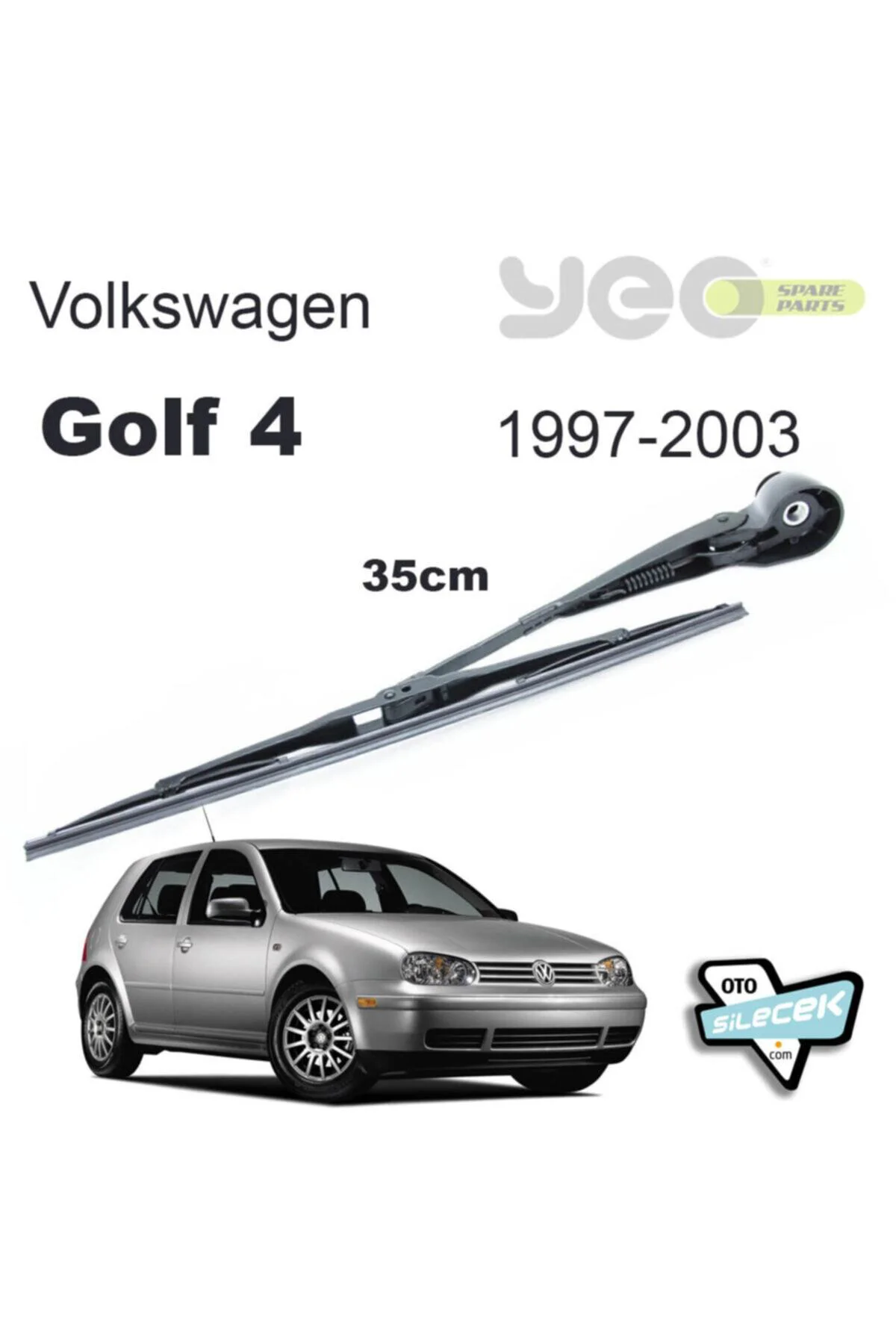 Vw Golf 4 Arka Silecek Kolu Ve Süpürgesi 1997-2005