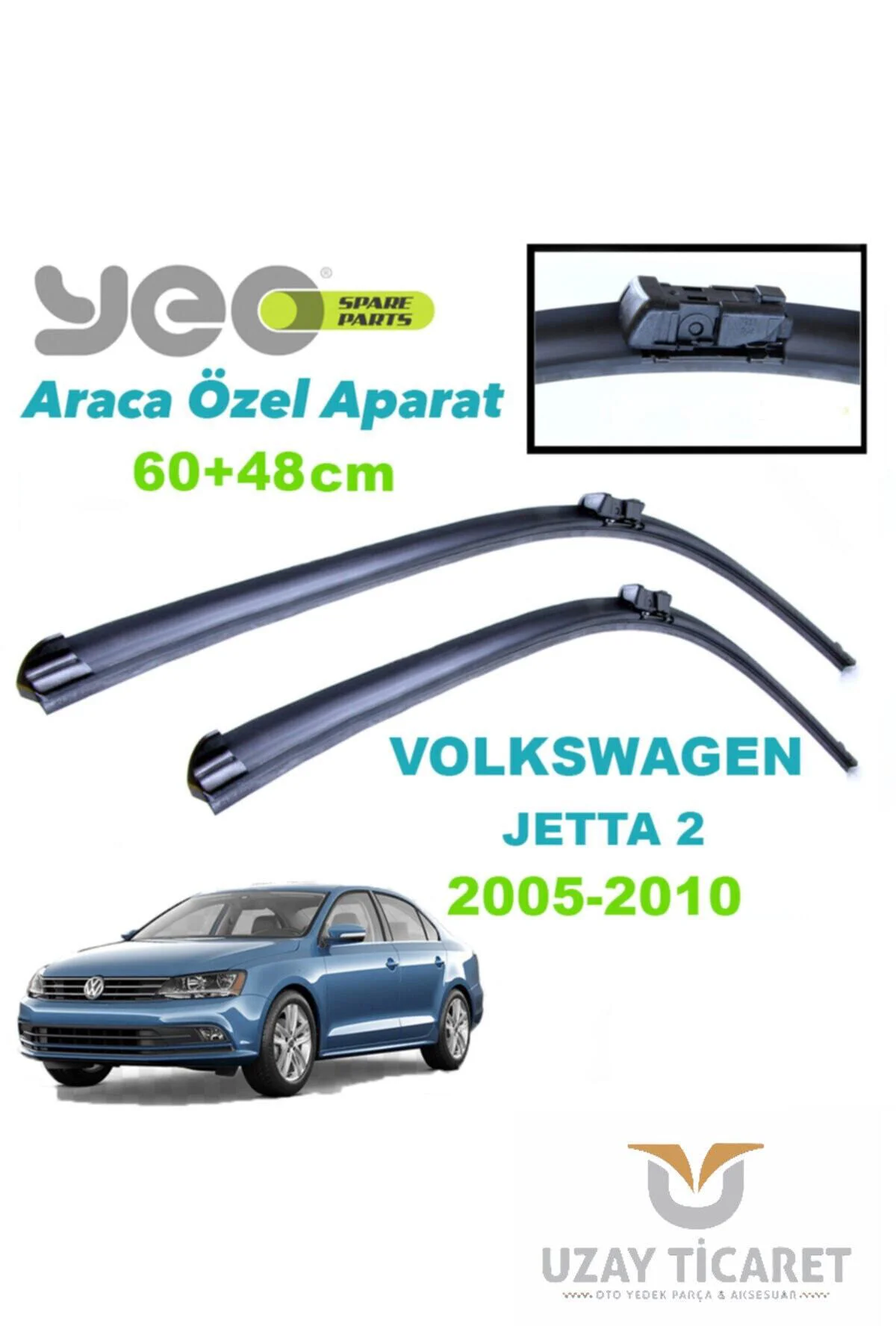 Vw Jetta 2 (1k2) Ön Silecek Takımı 2005-2010