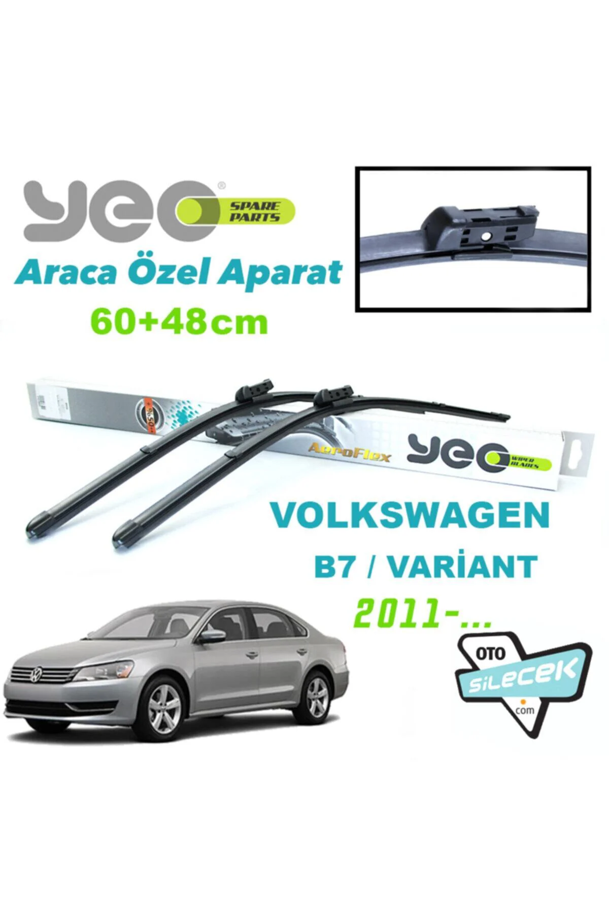 Vw Passat B7 / Variant Aeroflex Silecek Takımı 2011-...