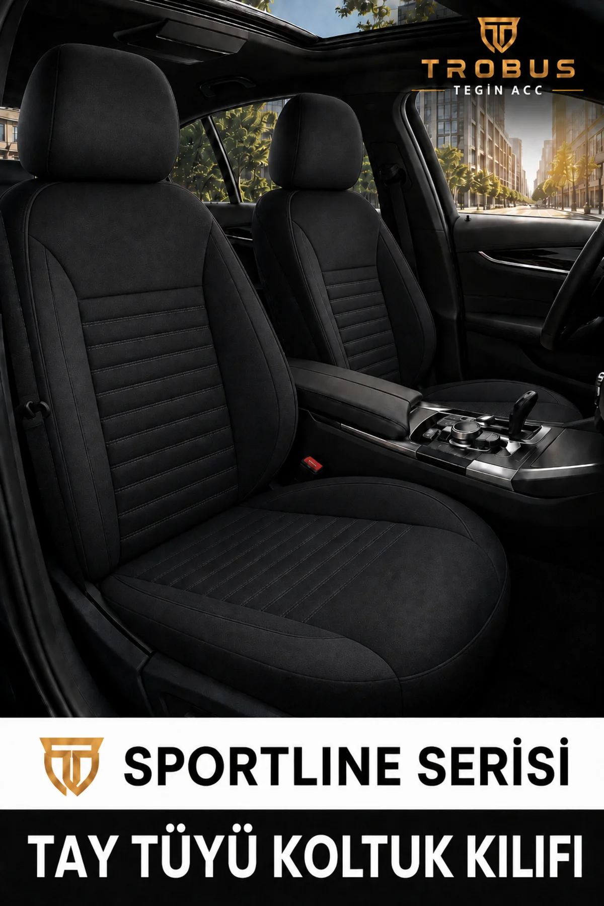 VW Passat B8 2015 Sonrası Uyumlu Sportline Serisi Siyah Ortopedik Tay Tüyü Koltuk Kılıfı Fiyatı, Yorumları ve Özellikleri