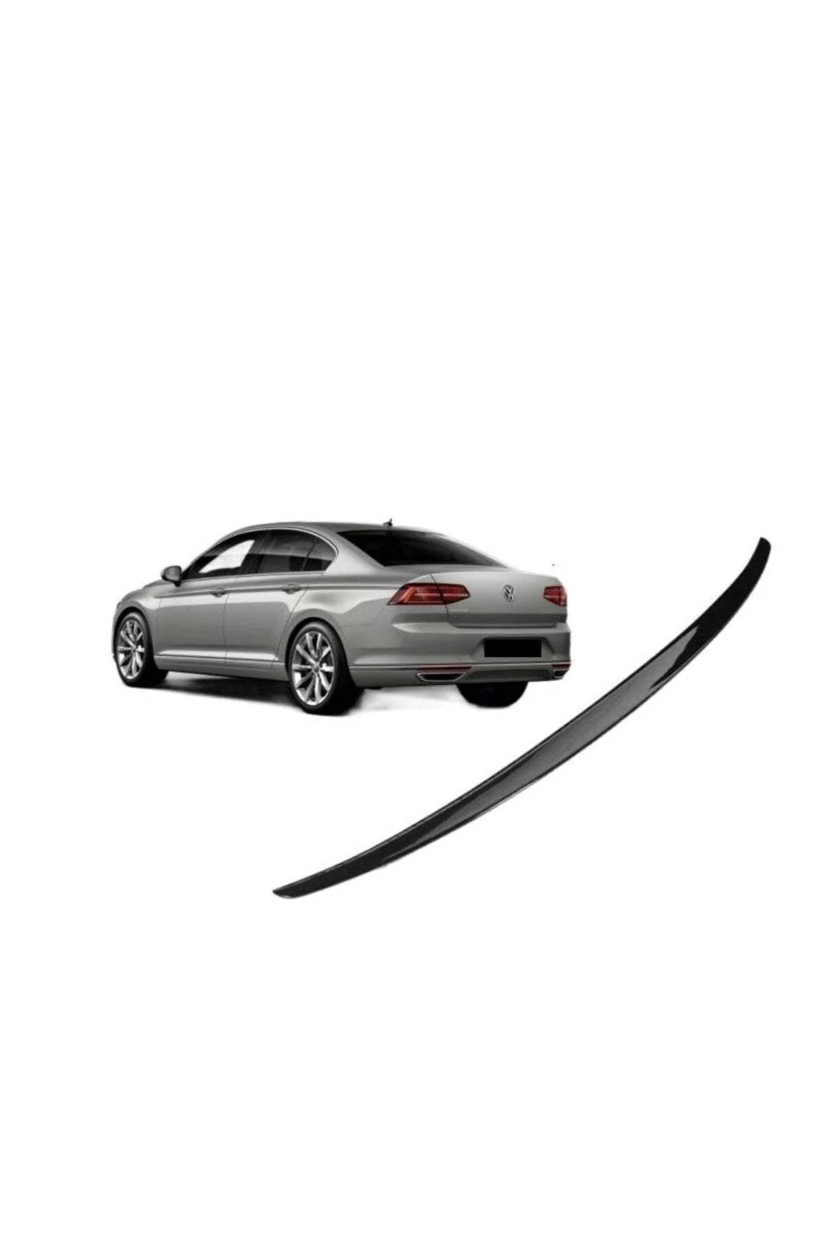 Vw Passat b8 bagaj üstü spoiler 2015+ siyah boyalı Vw Passat b8 bagaj üstü spoiler 2015+ siyah boyalı