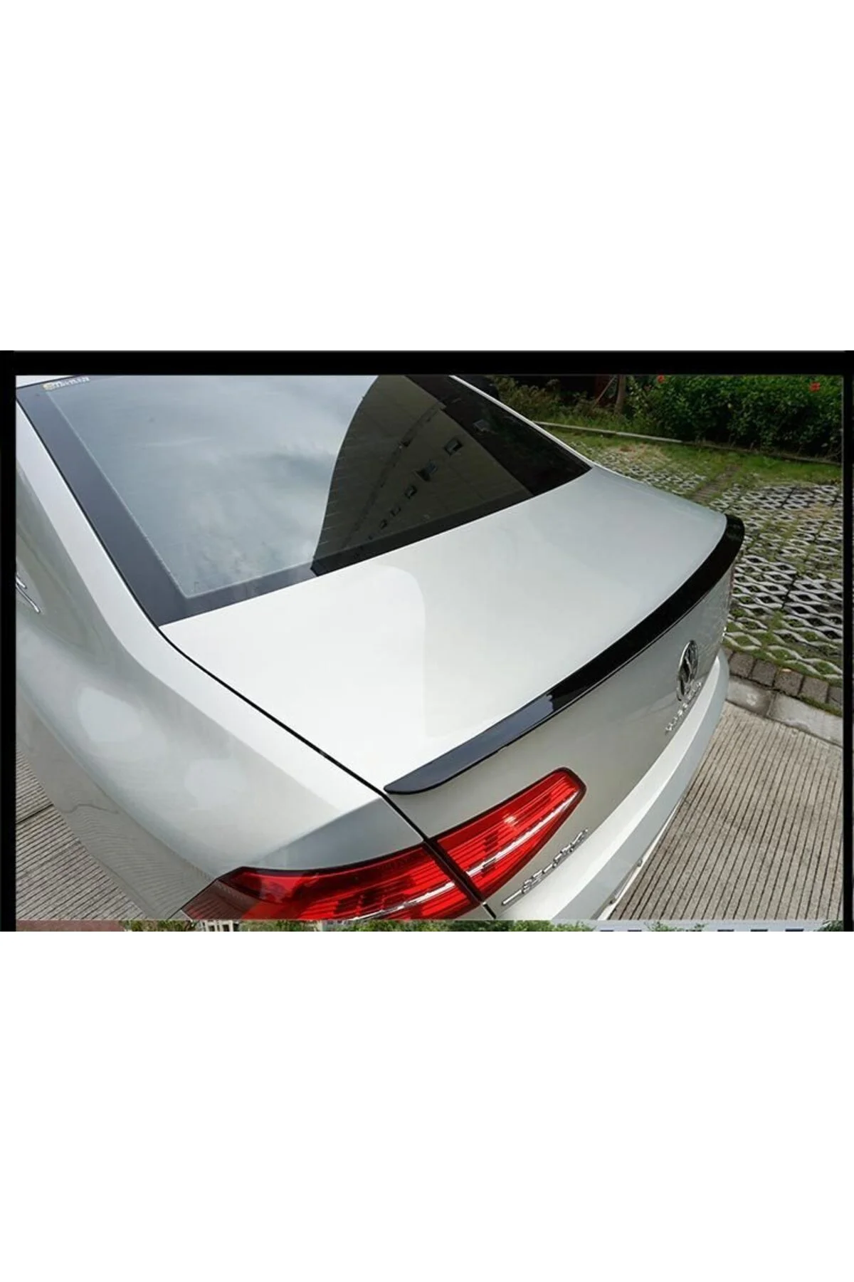 Vw Passat b8 bagaj üstü spoiler 2015+ siyah boyalı Vw Passat b8 bagaj üstü spoiler 2015+ siyah boyalı