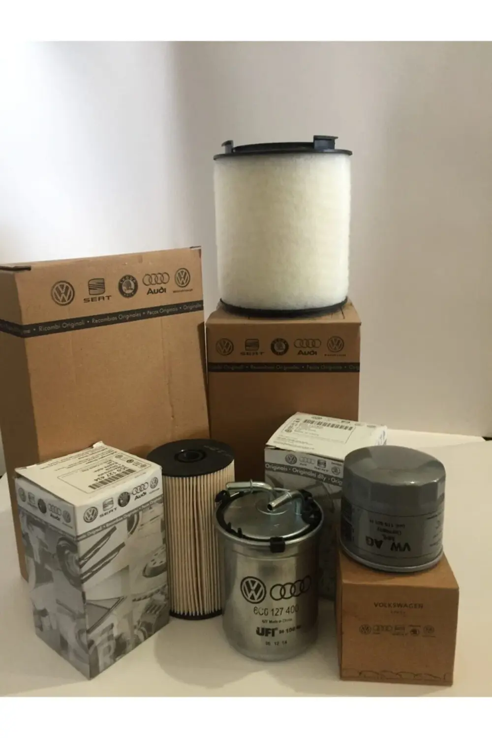 VW Polo 1.2 TDI Dizel ORJ SERVİS Filtre Bakım Seti 2010-2014 (HAV