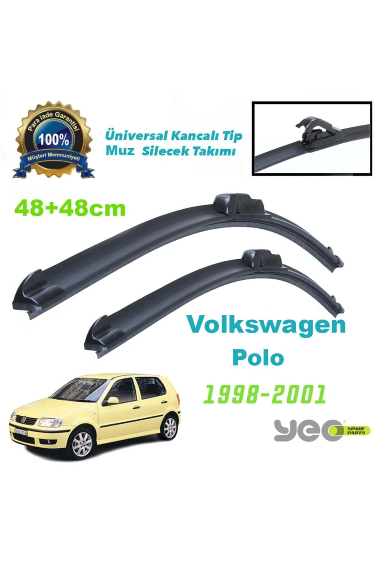 Vw Polo Aeroflex Muz Silecek Takımı 1998-2001 Fiyatı, Yorumları ve Özellikleri