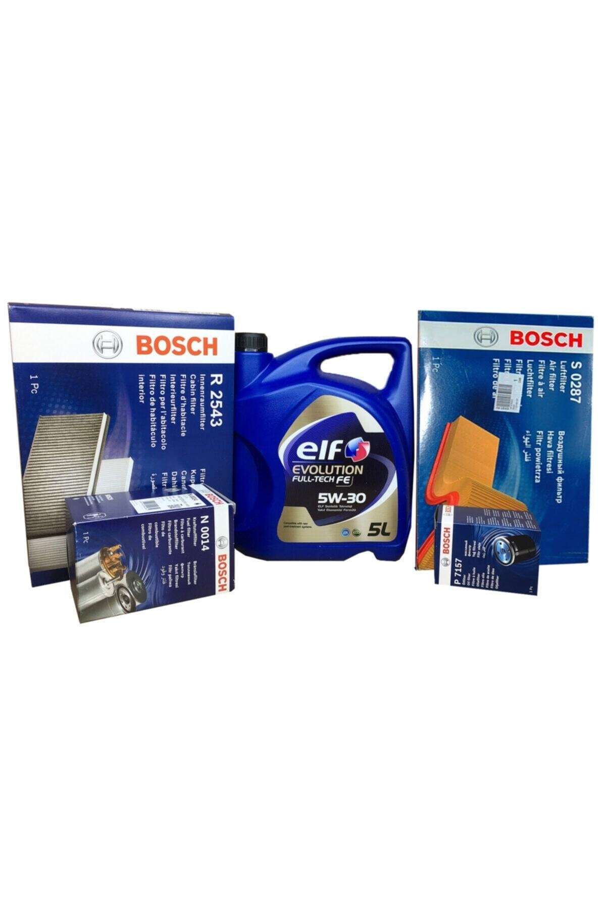 Vw Tiguan 1.6 Tdı Filtre Bakım Seti (2016-2019) Elf 5w30 Yağ