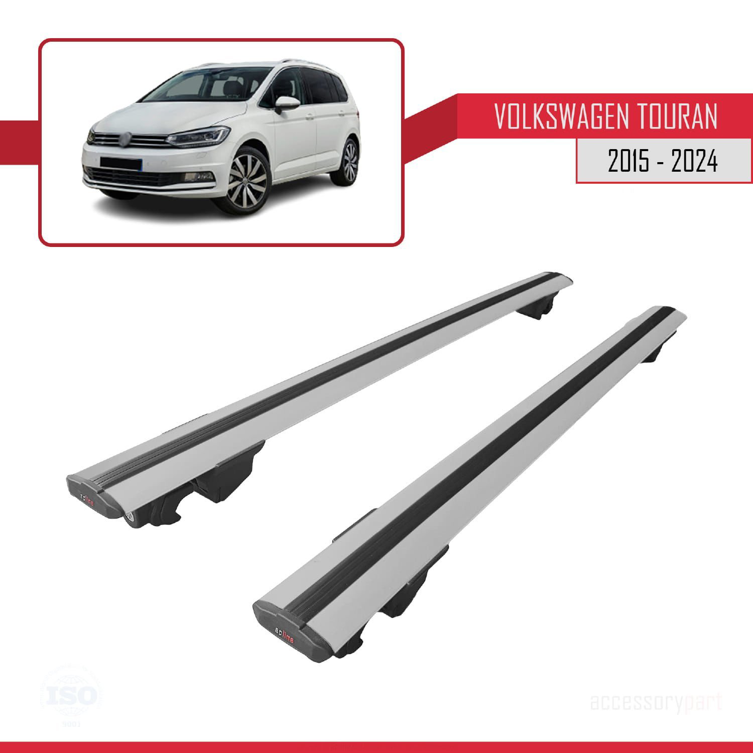 VW Touran 2015 ve Sonrası ile uyumlu HOOK Model Anahtar Kilitli A