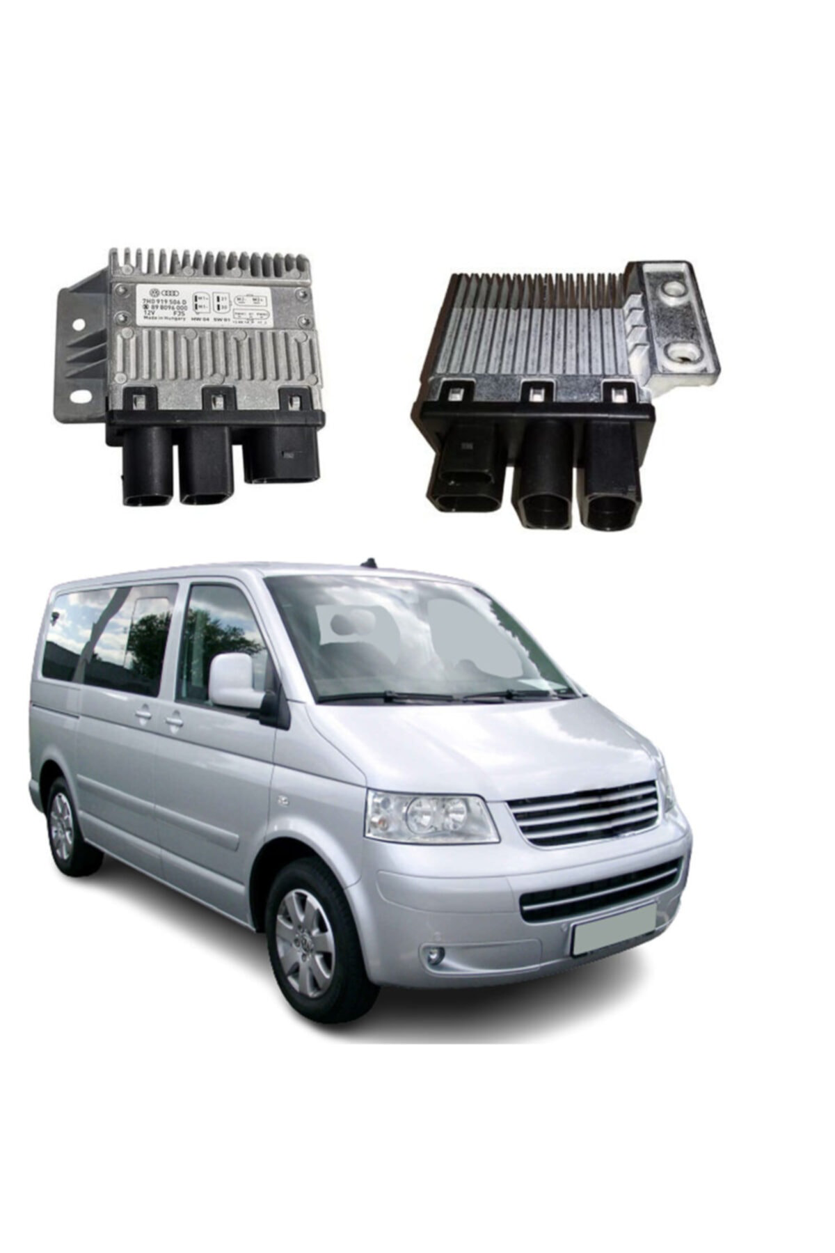Vw Transporter T5 Fan Kontrol Ünitesi 2003--2010 Model Aralığı