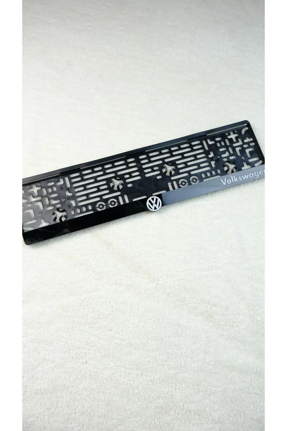 VW UYUMLU 3D LAZER KESİM PLEKSİ PLAKALIK (2 ADET)