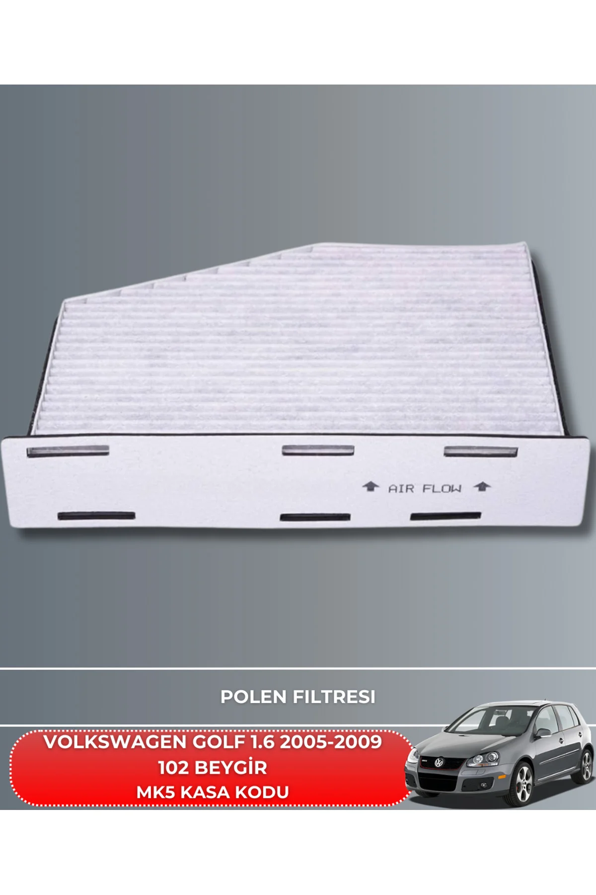 VW VOLKSWAGEN GOLF 1.6 2005-2006-2007-2008-2009 102 BEYGİR HAVA Y