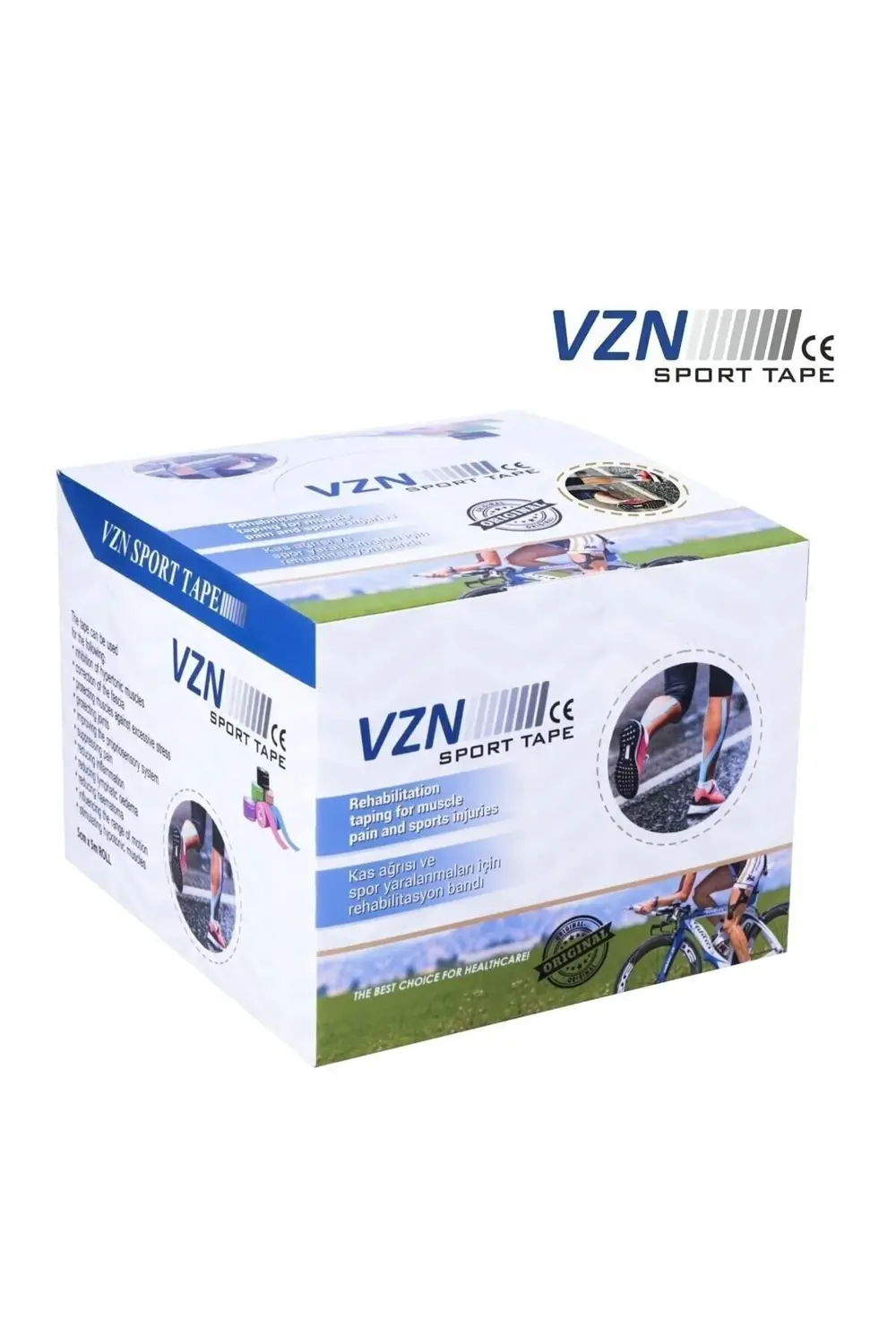 Vzn Ağrı Bandı Original Kinesiology Tape 5cm X 5m Yeşil