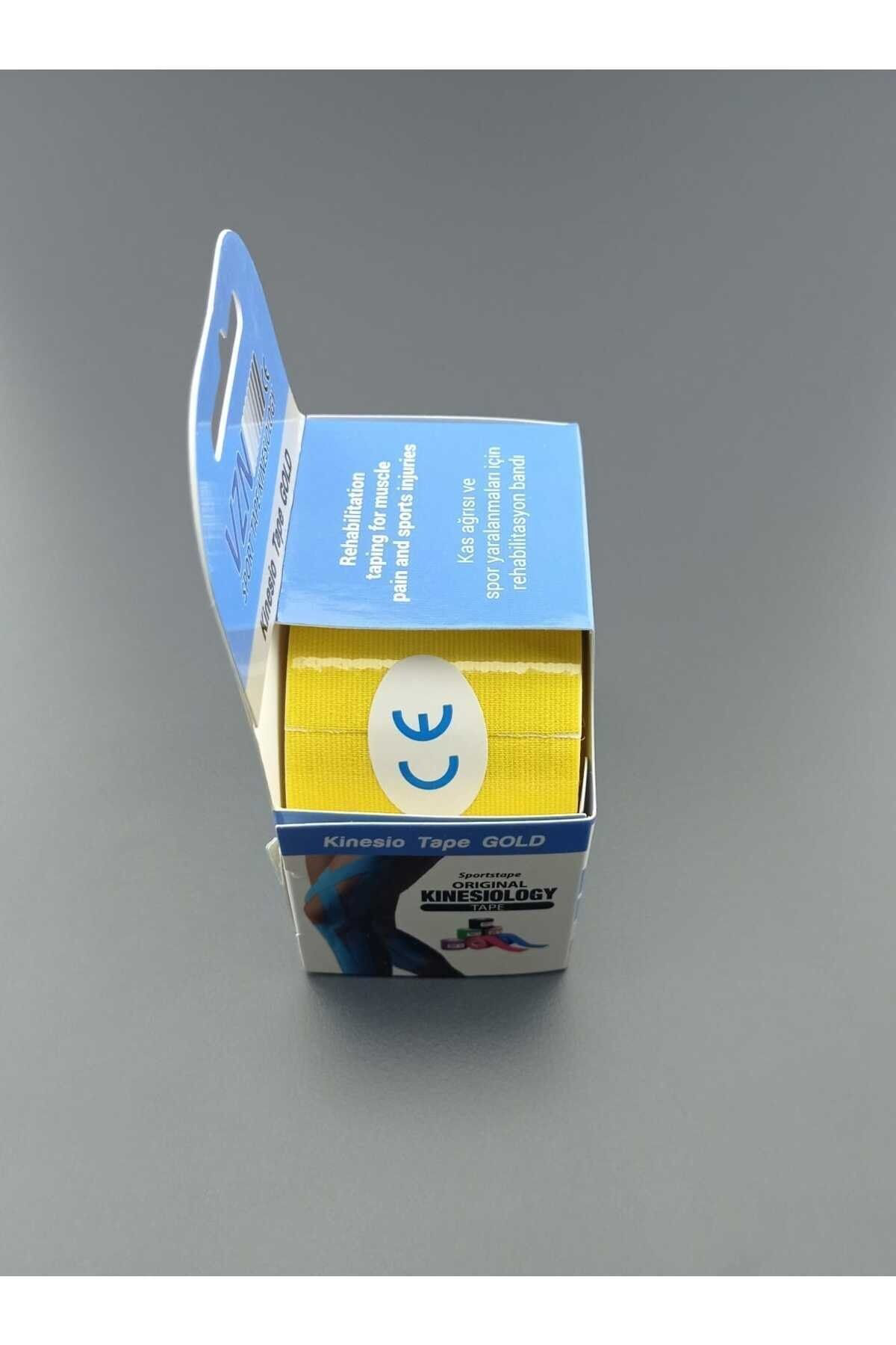 Vzn Kinesio Tape Ağrı Bandı 5m*5cm Sarı