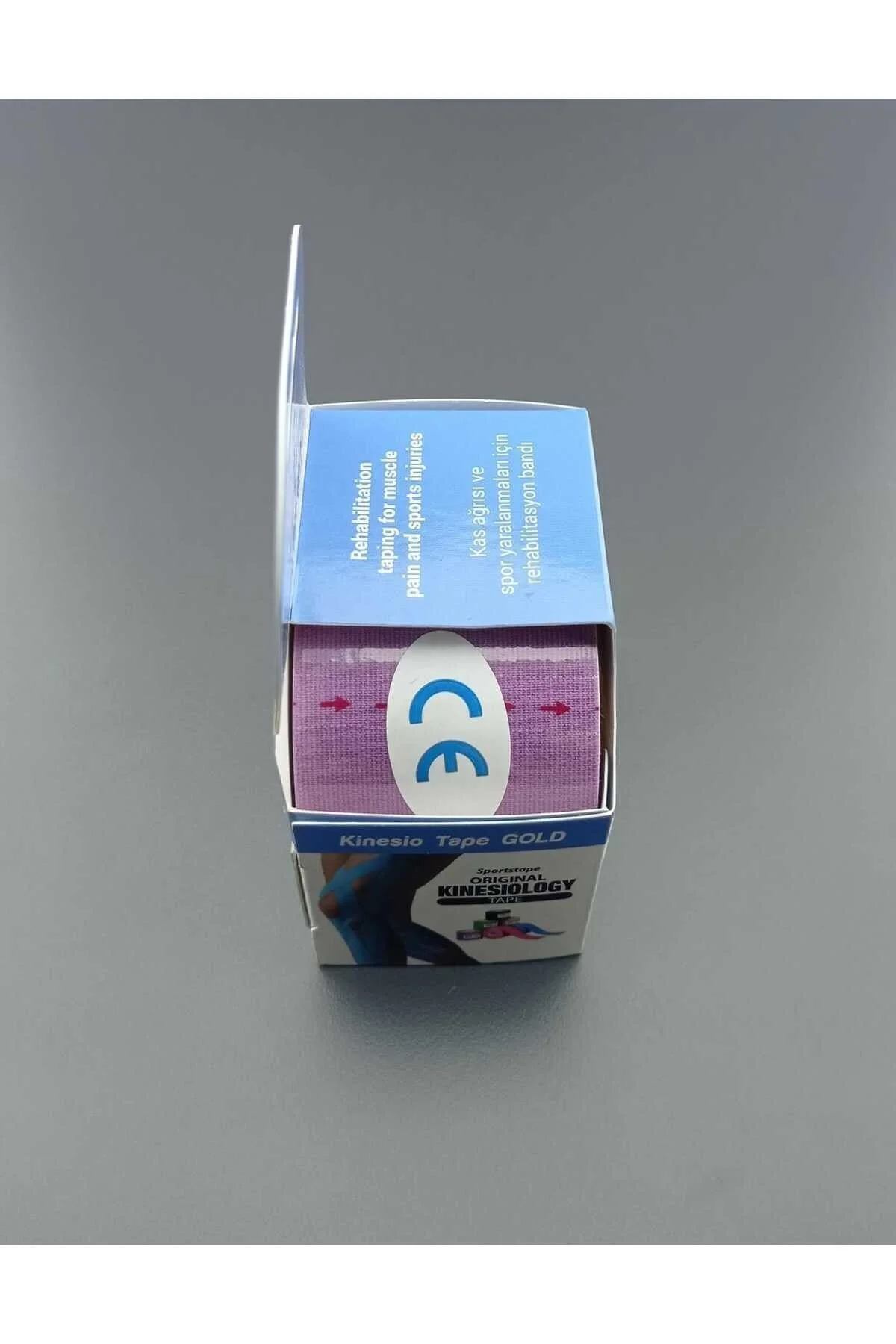 VZN KİNESİO TAPE AĞRI BANDI 5M*5CM LİLA