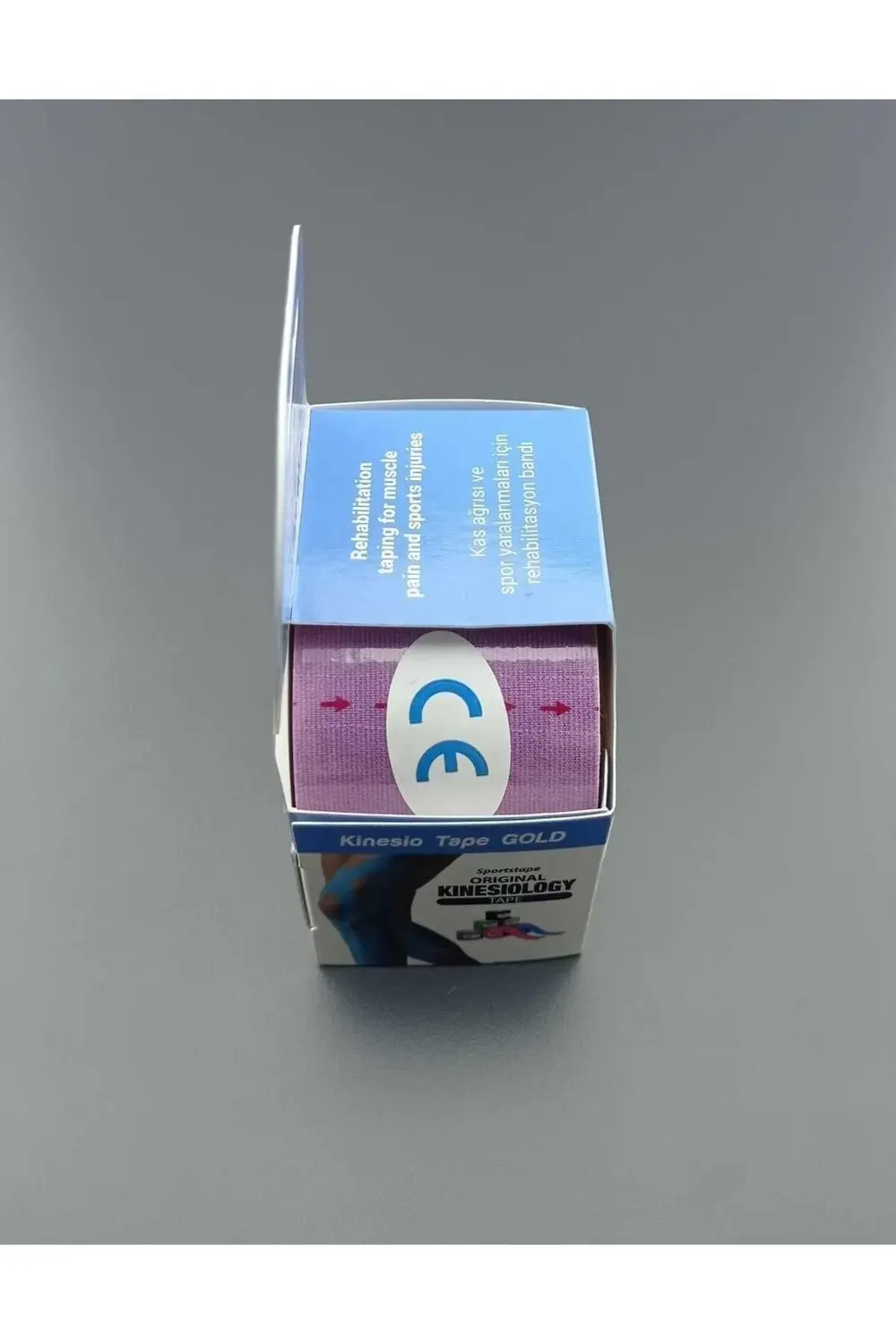 VZN KİNESİO TAPE AĞRI BANDI 5M*5CM LİLA