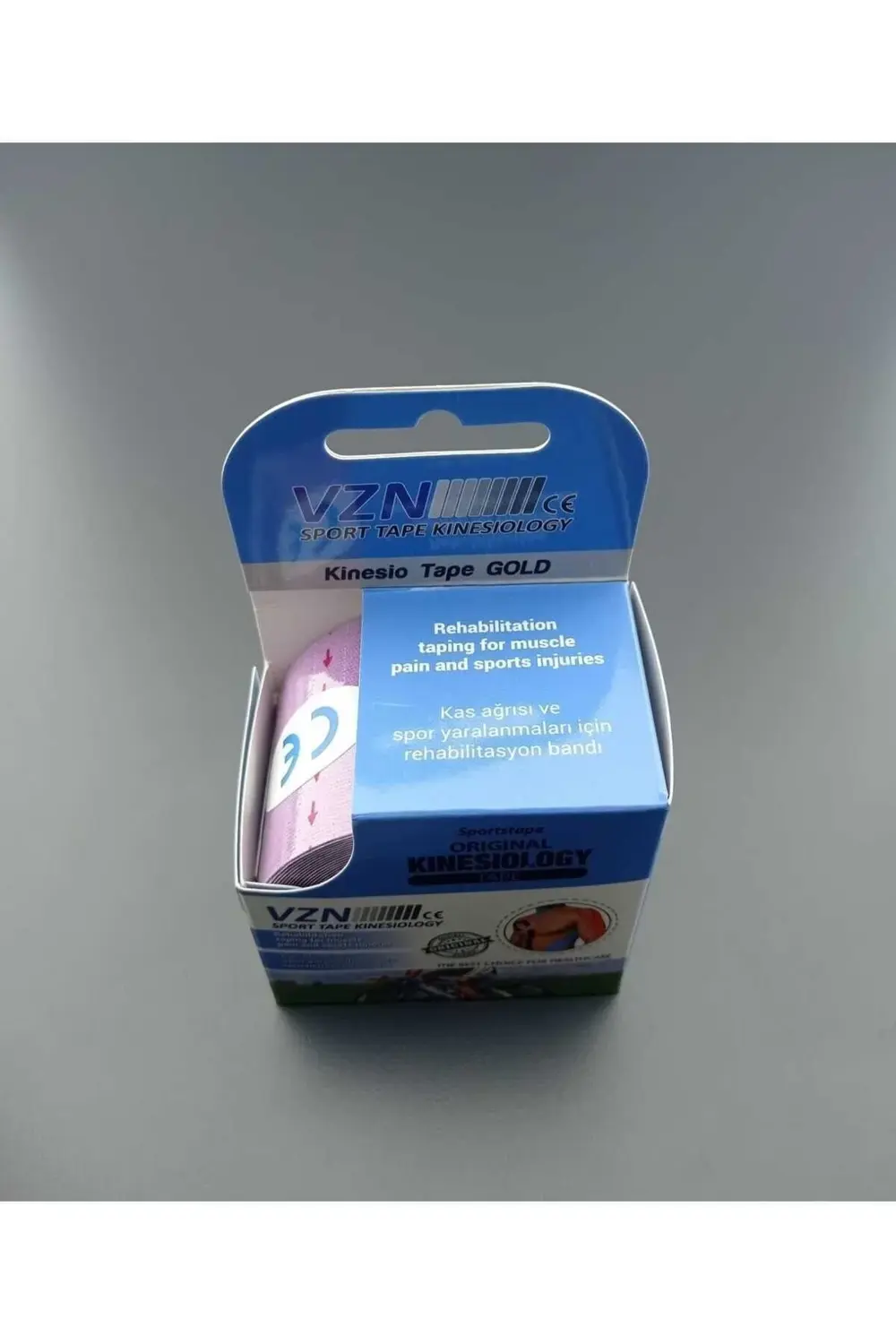 VZN KİNESİO TAPE AĞRI BANDI 5M*5CM LİLA