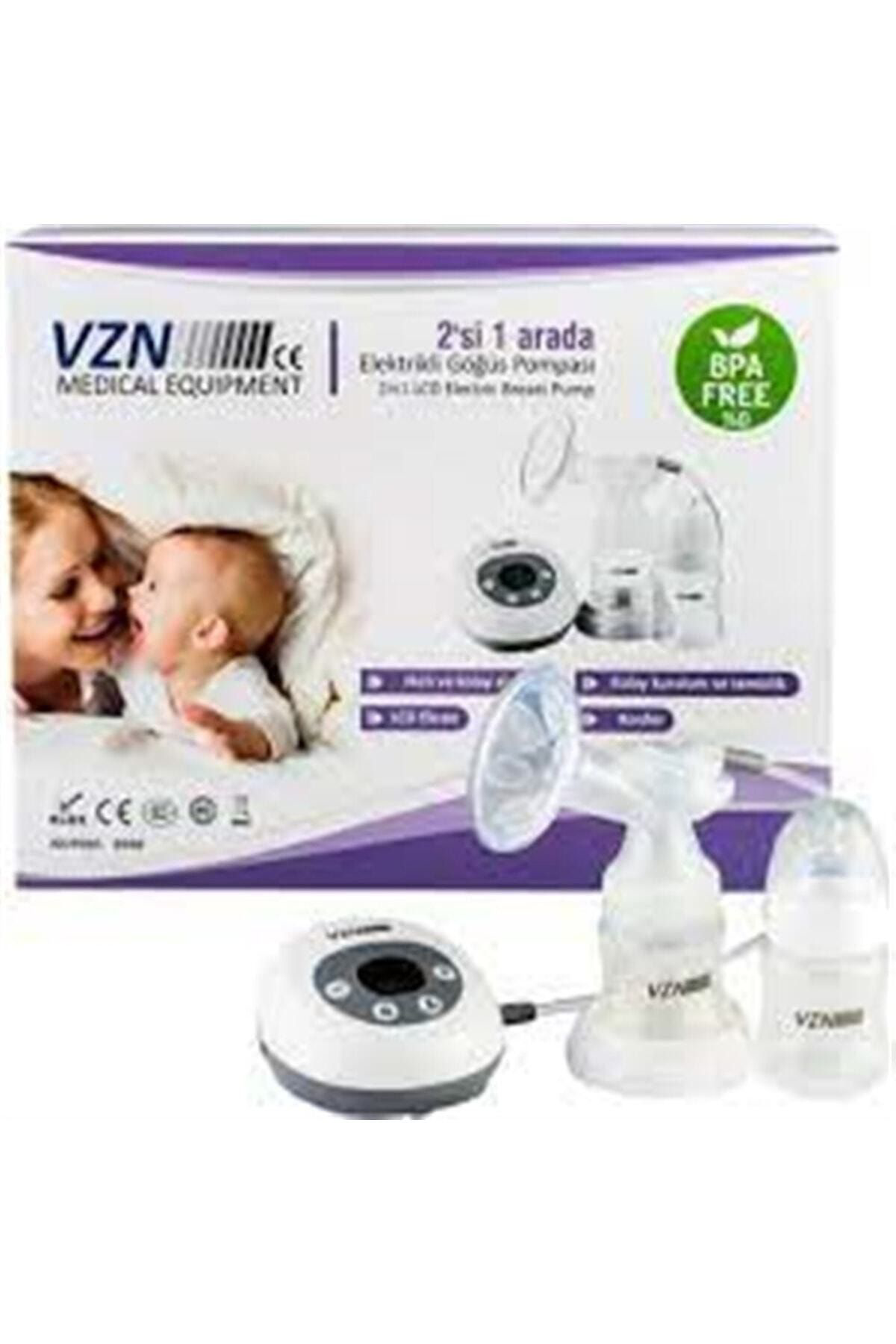 Vzn Medical Equipment Vzn Tekli Elektrikli Göğüs Süt Sağma Pompası Çift Biberon