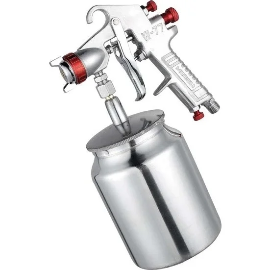 W-77g Havalı Alttan Depolu Boya Fıskiyesi Aparatı 1.8mm W-77g Havalı Alttan Depolu Boya Fıskiyesi Aparatı 1.8mm