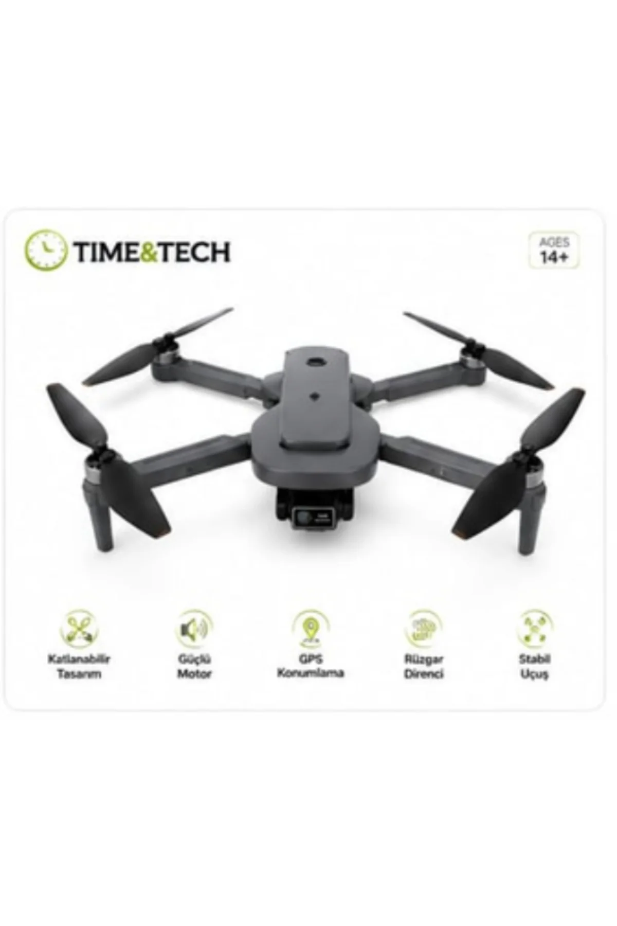 W11 GPS Drone HD Kameralı Katlanabilir FPV Drone Ekranlı Kumanda 