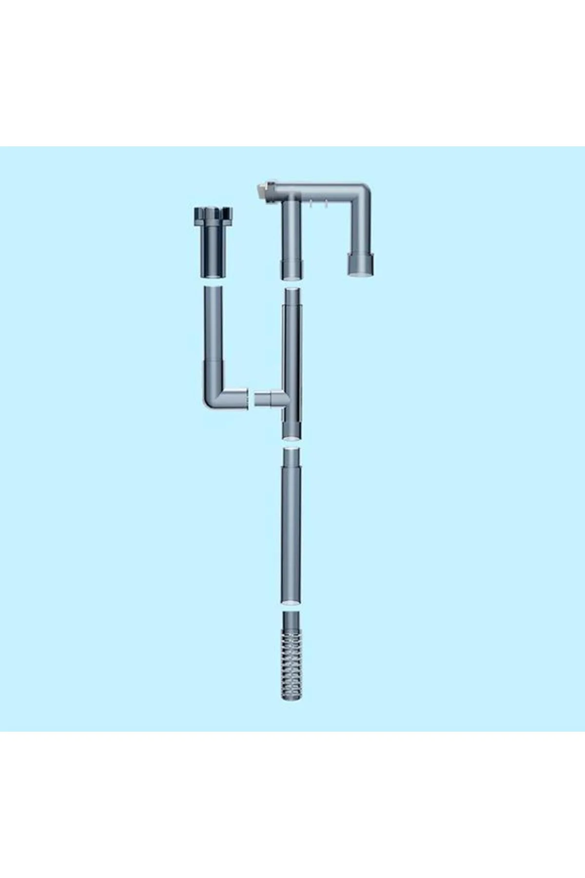 W255 Şeffaf Askı Filtre 3,8w 400l/s